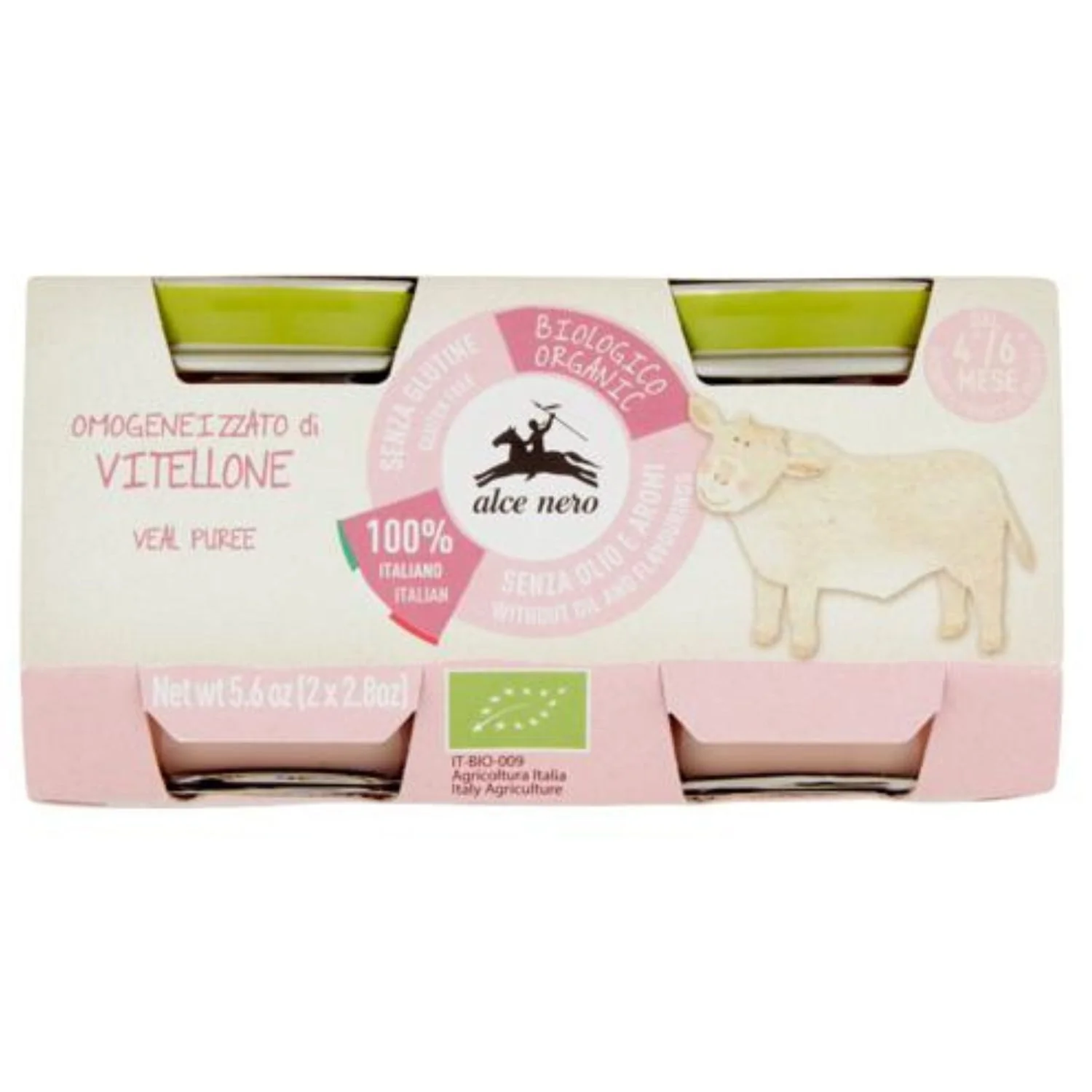 Alce Nero - Omogeneizzato Biologico Carne: Confezione 2x80 gr - Image 4