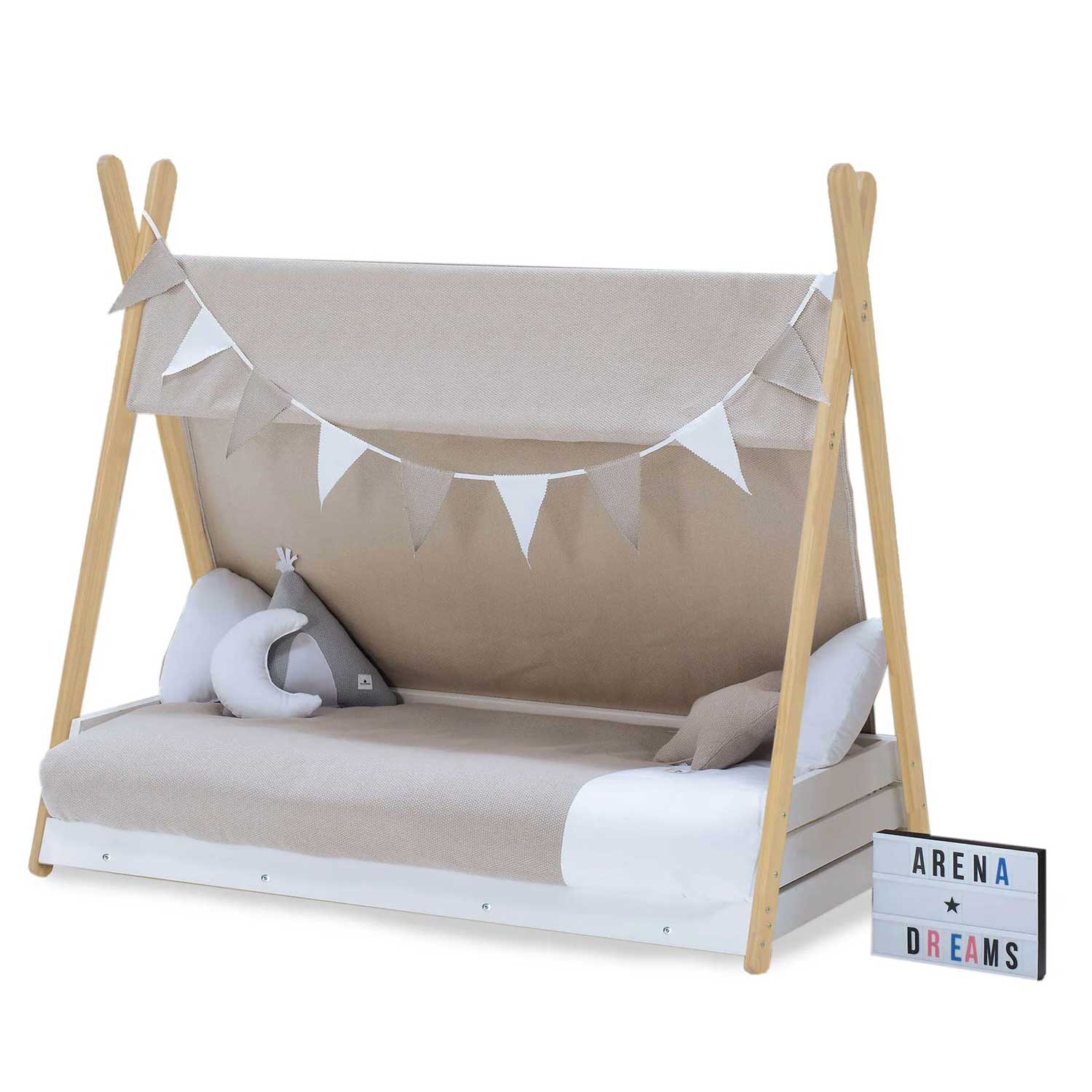 Alondra - Casetta Montessori + Materasso + Tessile - Image 5