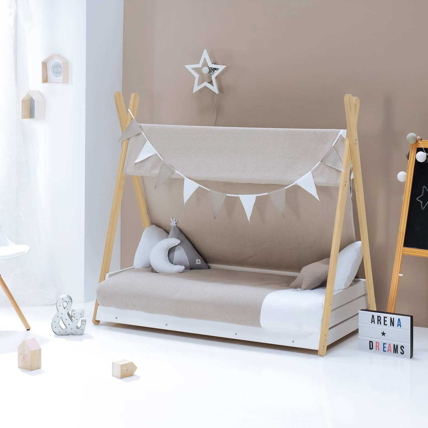 Alondra - Casetta Montessori + Materasso + Tessile - Image 7