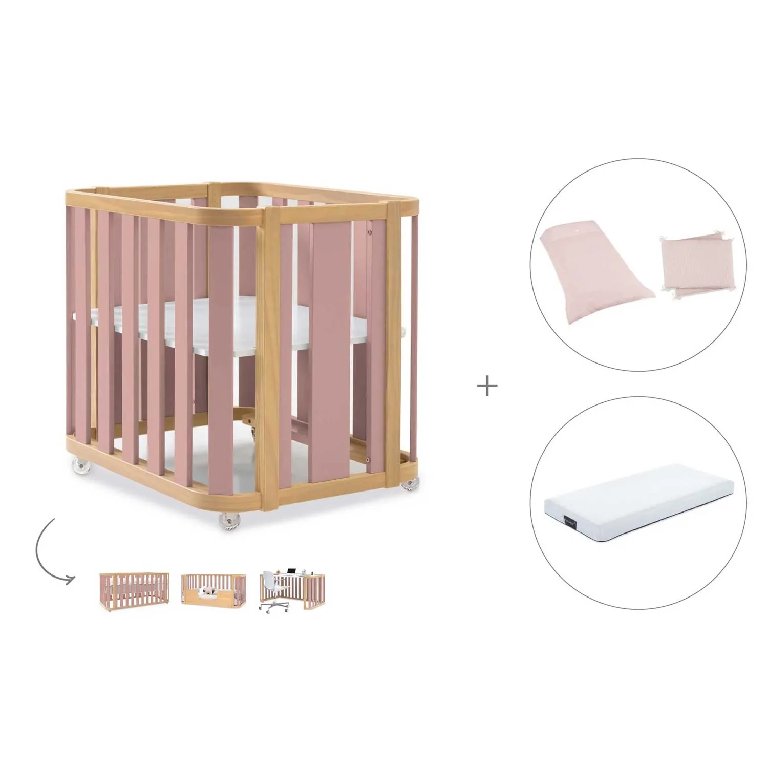 Alondra - Crea Plus 3 Pack 4in1 + Materasso + Tessile - Image 3