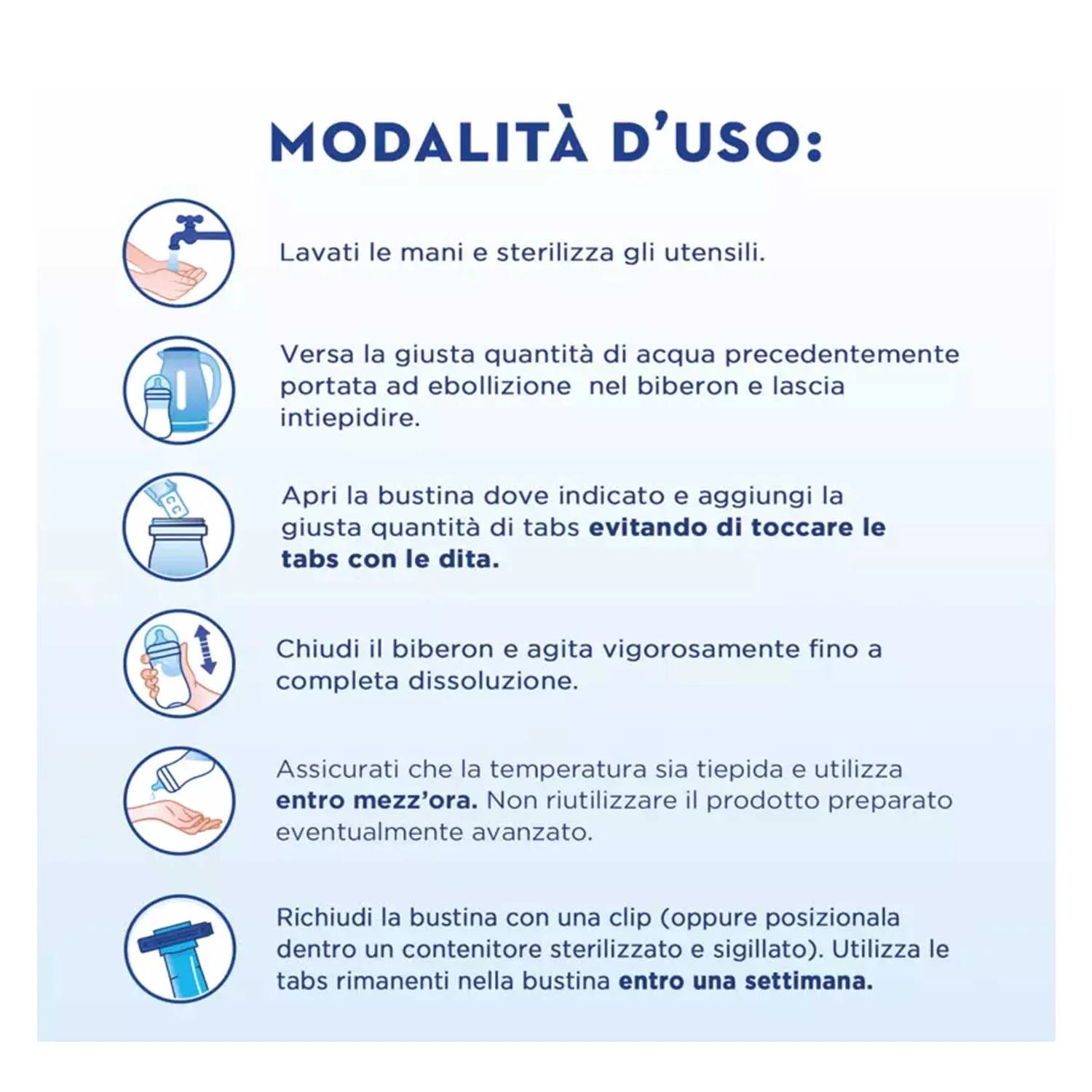 Aptamil - Latte Nutribiotik 1: 105 Tabs In 21 Bustine - Image 3