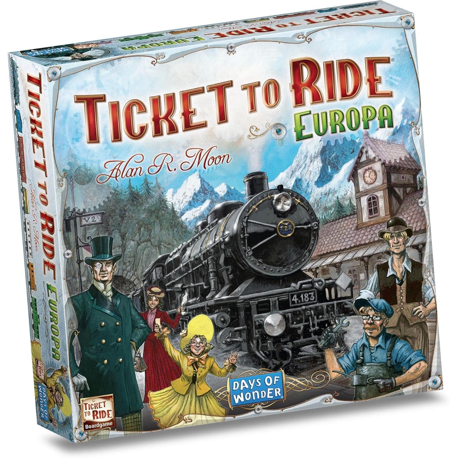 Asmodee - Ticket To Ride Europa