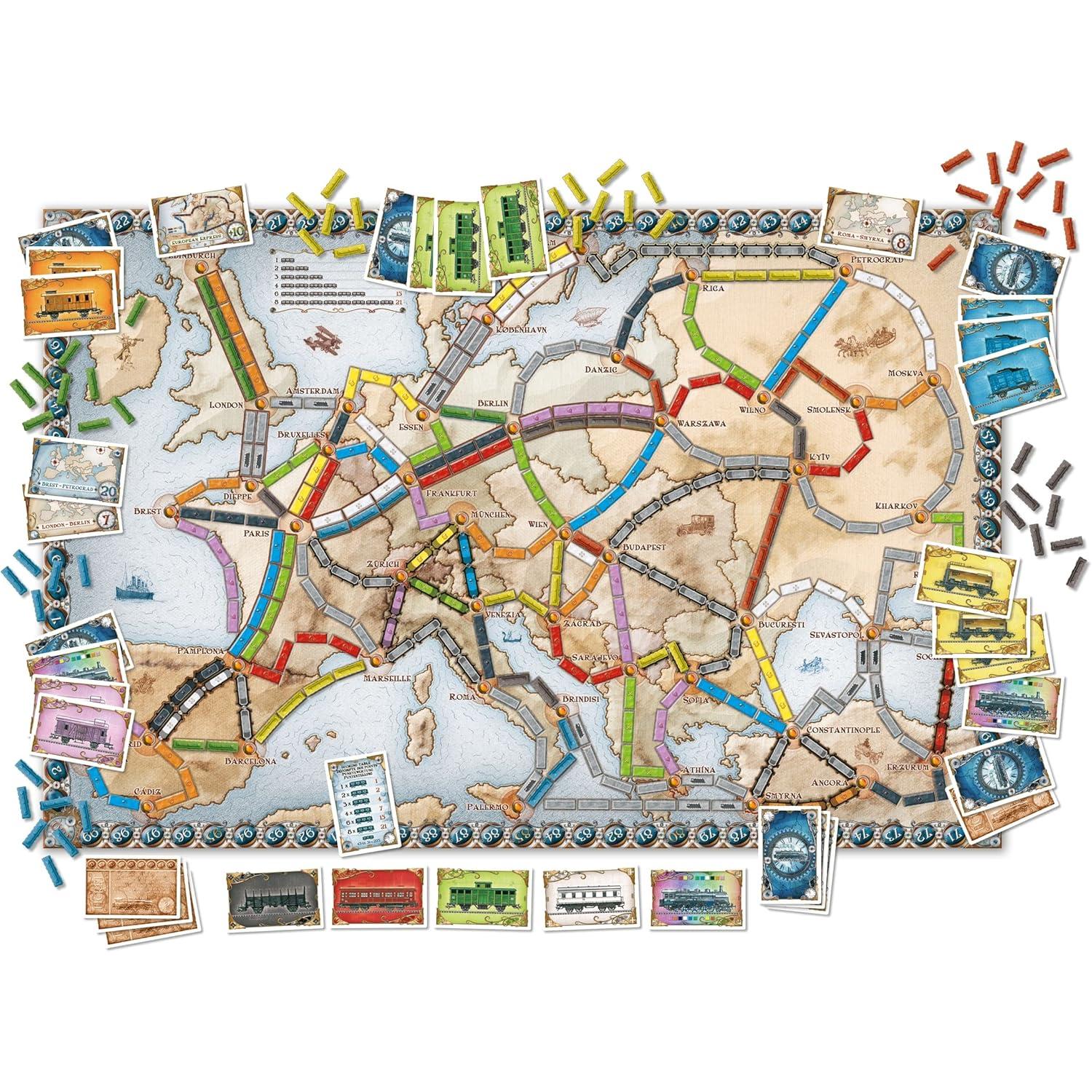 Asmodee - Ticket To Ride Europa - Image 4