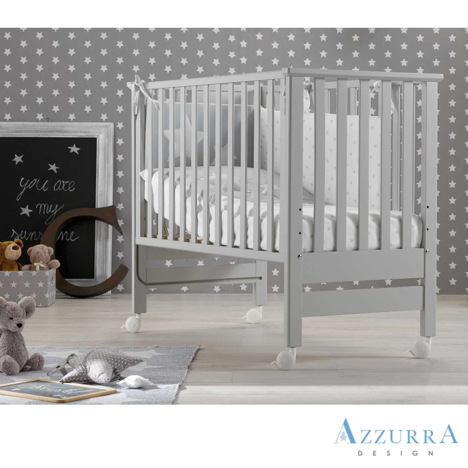 Azzurra Design - Lettino Culla co-sleeping Contact Materasso Compreso - Image 3