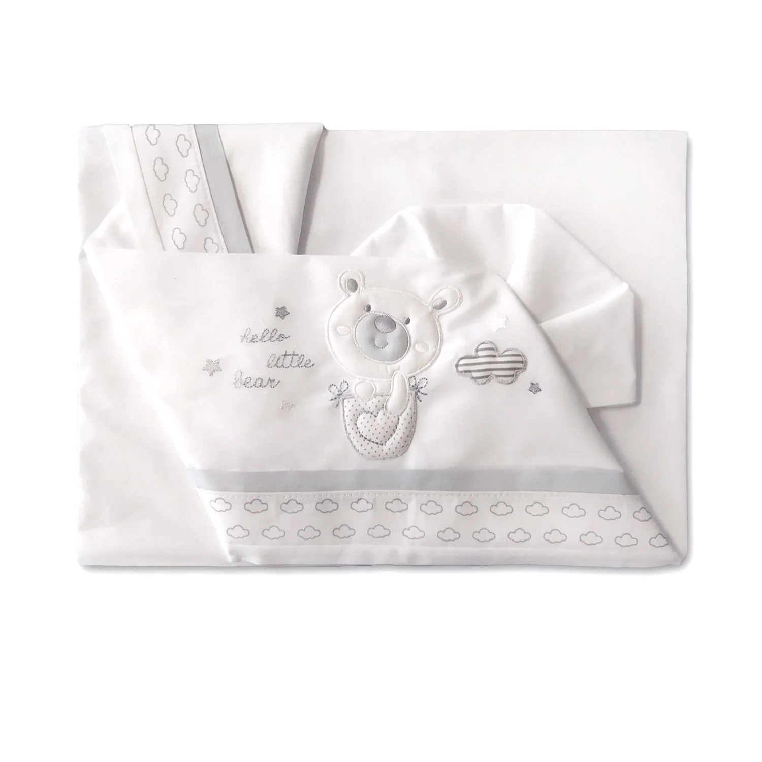 Bebitaly - Completo Lettino 3 pezzi Little Bear