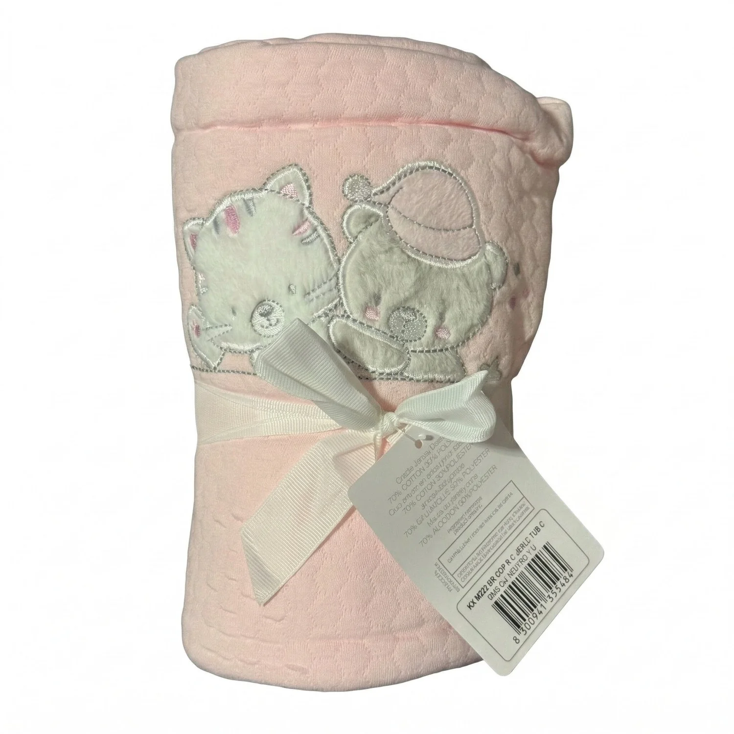 Bruco Bruco - Coperta Jersey Letto Ricamata Arrotolata - Image 3