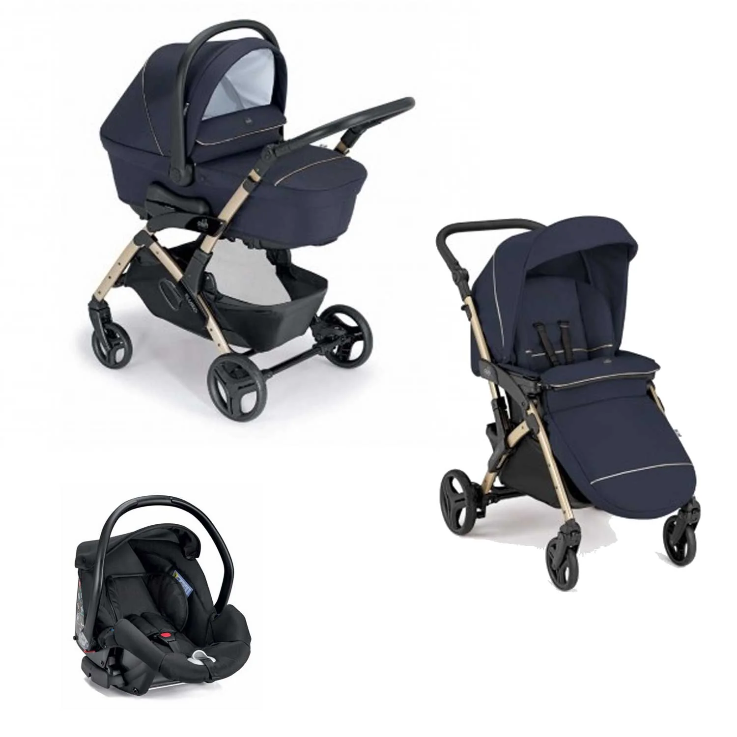 Cam - Trio Dinamico Smart + Seggiolino Auto Area Zero