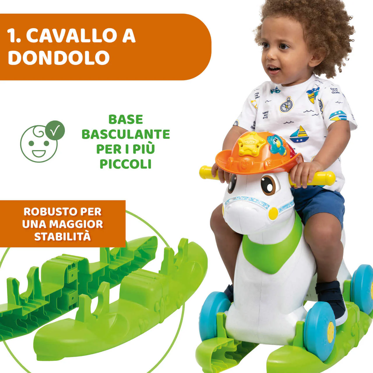 Chicco - Cavallo a Dondolo Baby Rodeo - Image 3