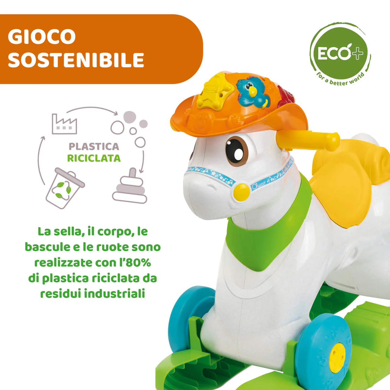 Chicco - Cavallo a Dondolo Baby Rodeo - Image 5