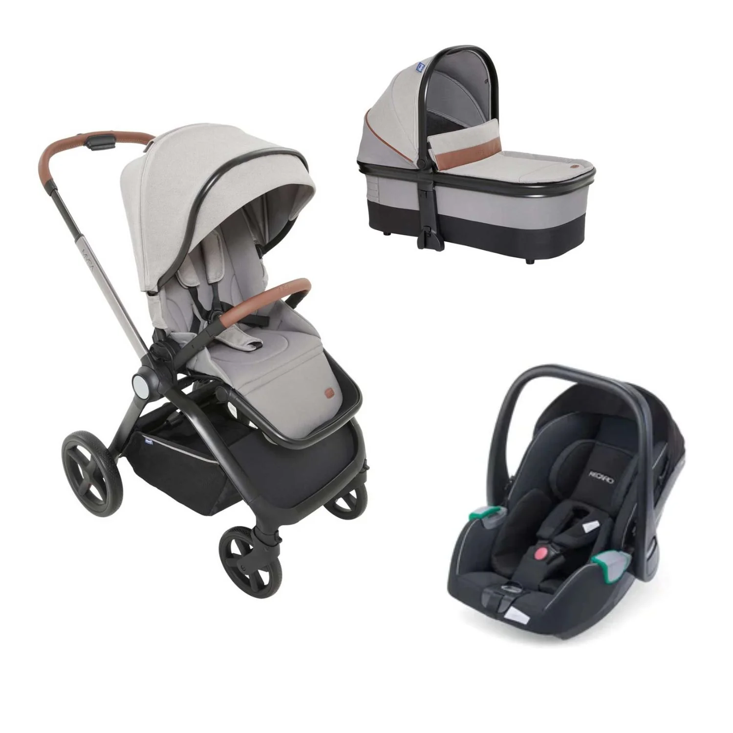 Chicco - Trio Mysa con seggiolino auto Recaro Avan - Image 6