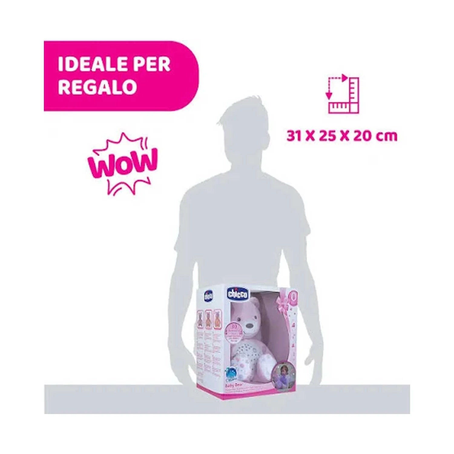 Chicco - Pupazzo proiettore Baby Bear First Dreams - Image 9