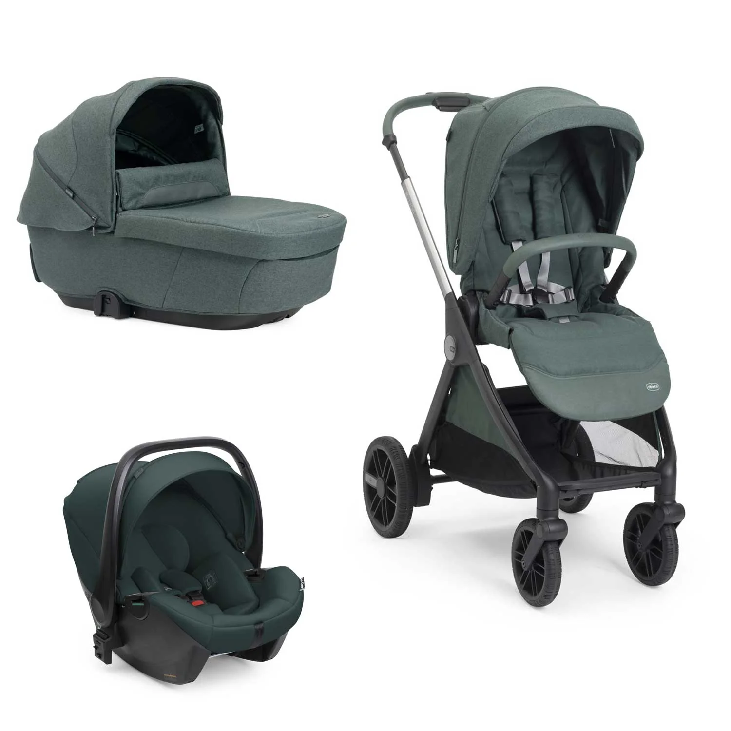 Chicco - Trio Bellagio 2.0 Comfort Con Seggiolino Auto Kory Isize Plus - Image 2