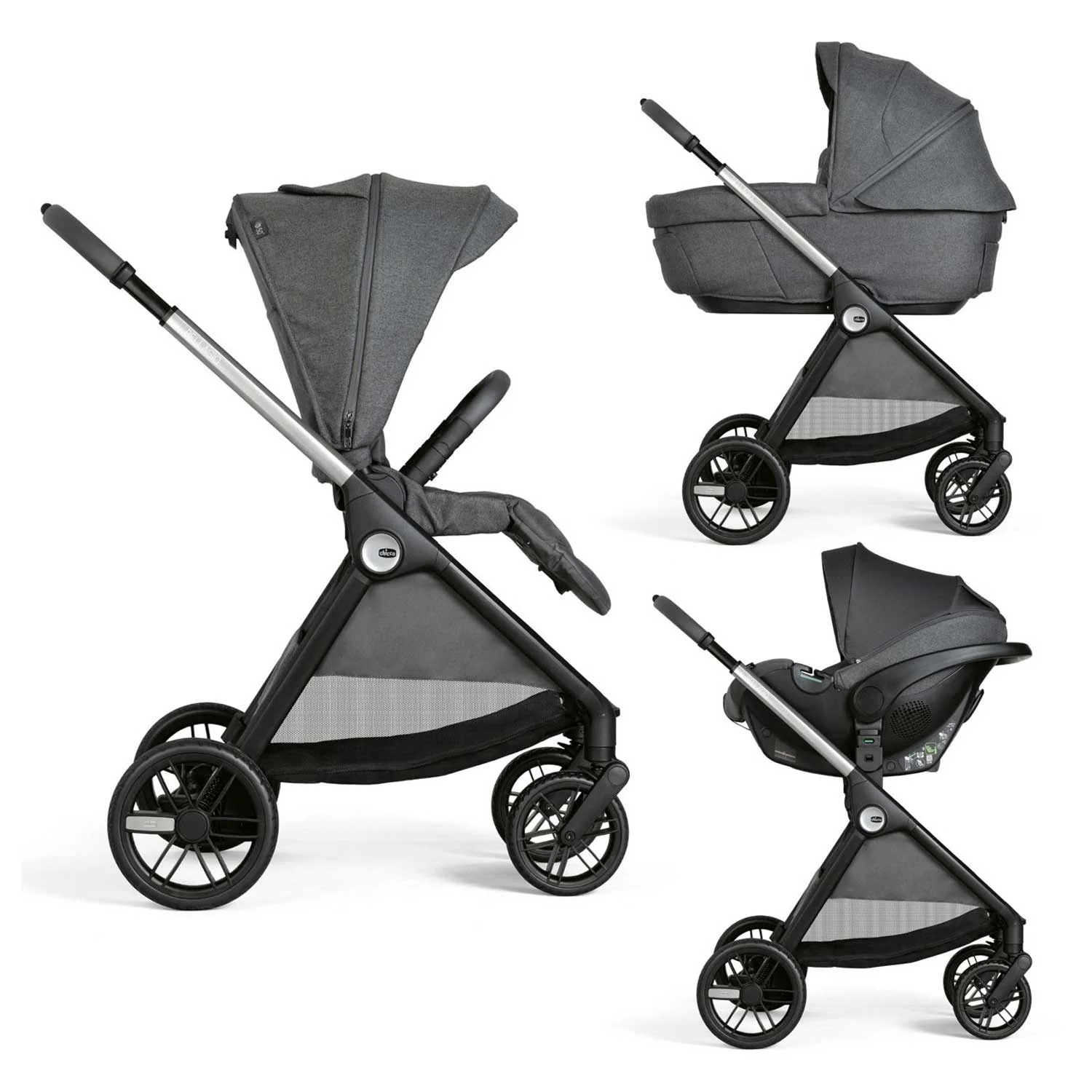 Chicco - Trio Bellagio 2.0 Comfort Con Seggiolino Auto Kory Isize Plus - Image 4