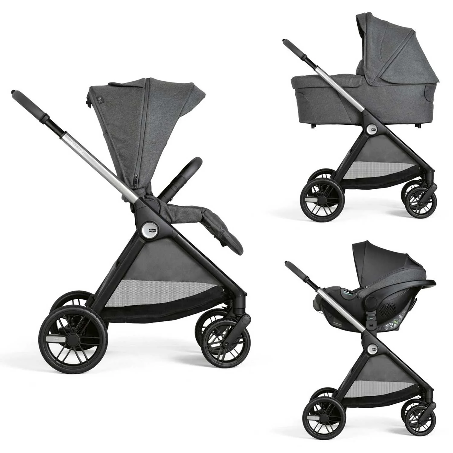 Chicco - Trio Bellagio Flexi Con Seggiolino Auto Kory Isize Plus - Image 14