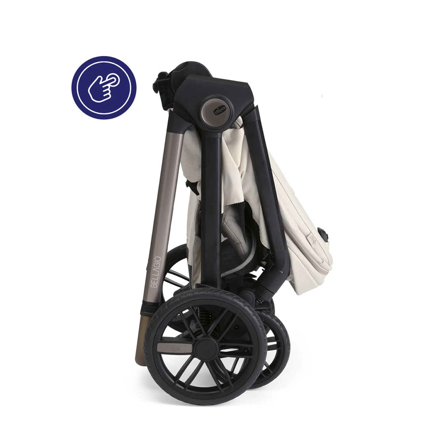 Chicco - Trio Bellagio Flexi Con Seggiolino Auto Kory Isize Plus - Image 7