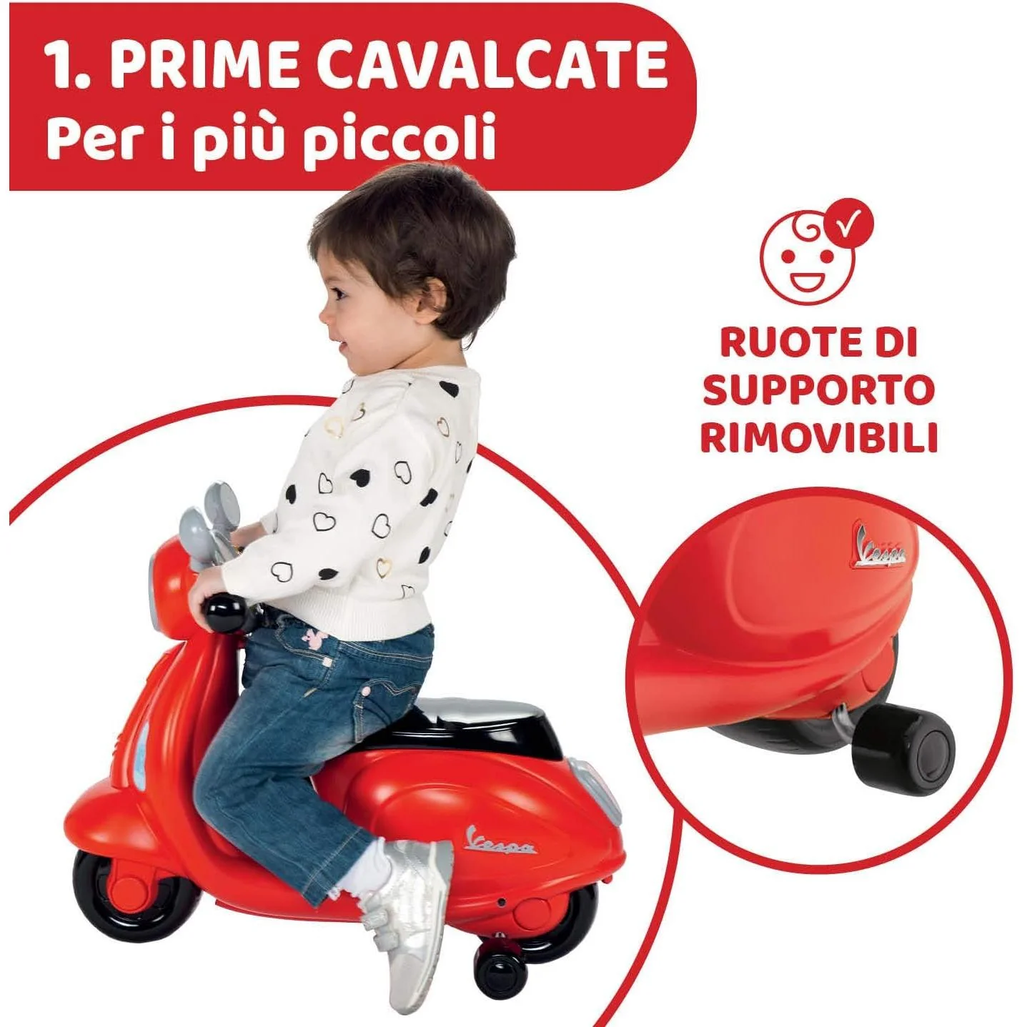 Chicco - Vespa Primavera Cavalcabile Evolutivo - Image 5