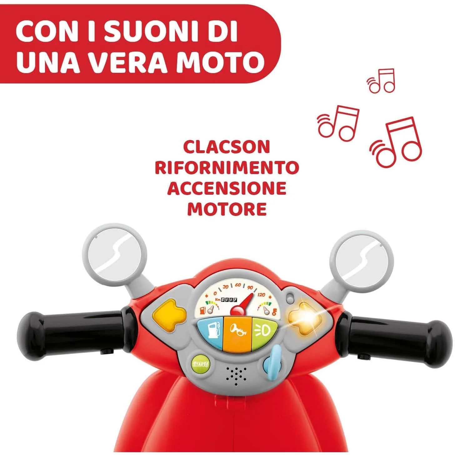 Chicco - Vespa Primavera Cavalcabile Evolutivo - Image 9
