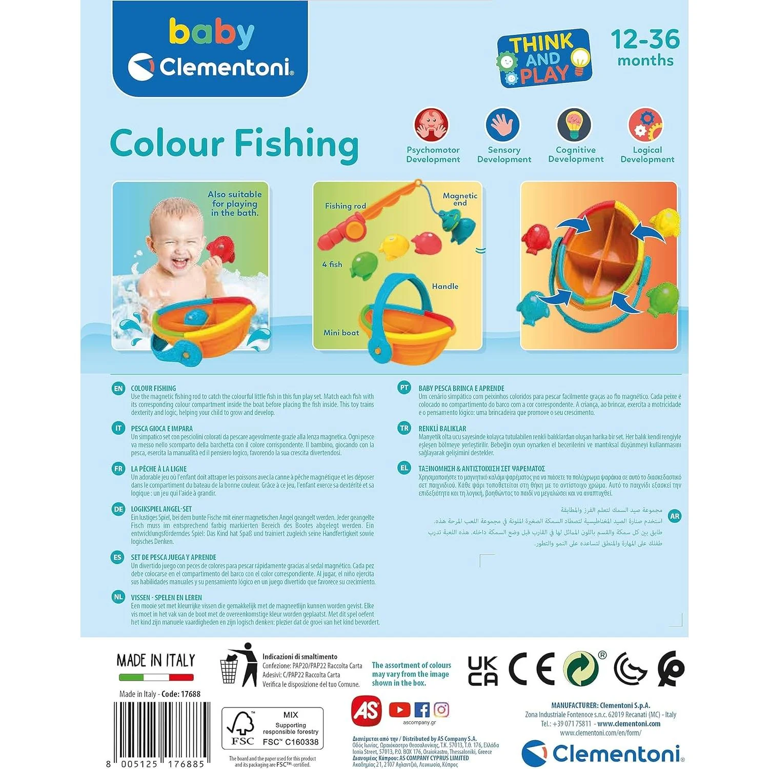 Clementoni - Baby Fishing Set 17688 - Image 4