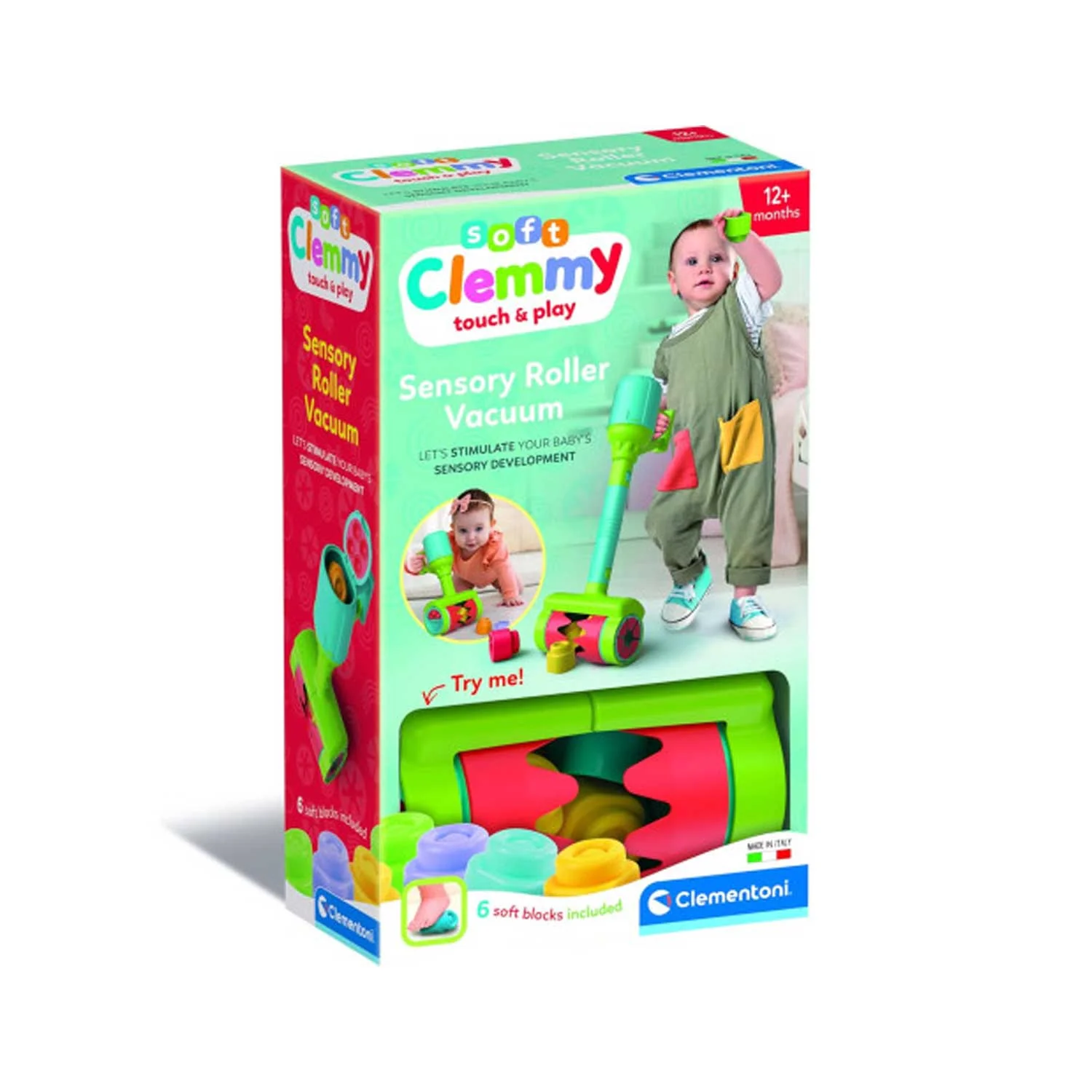 Clementoni - Clemmy Baby Sensory Roller Vacuum - Image 2