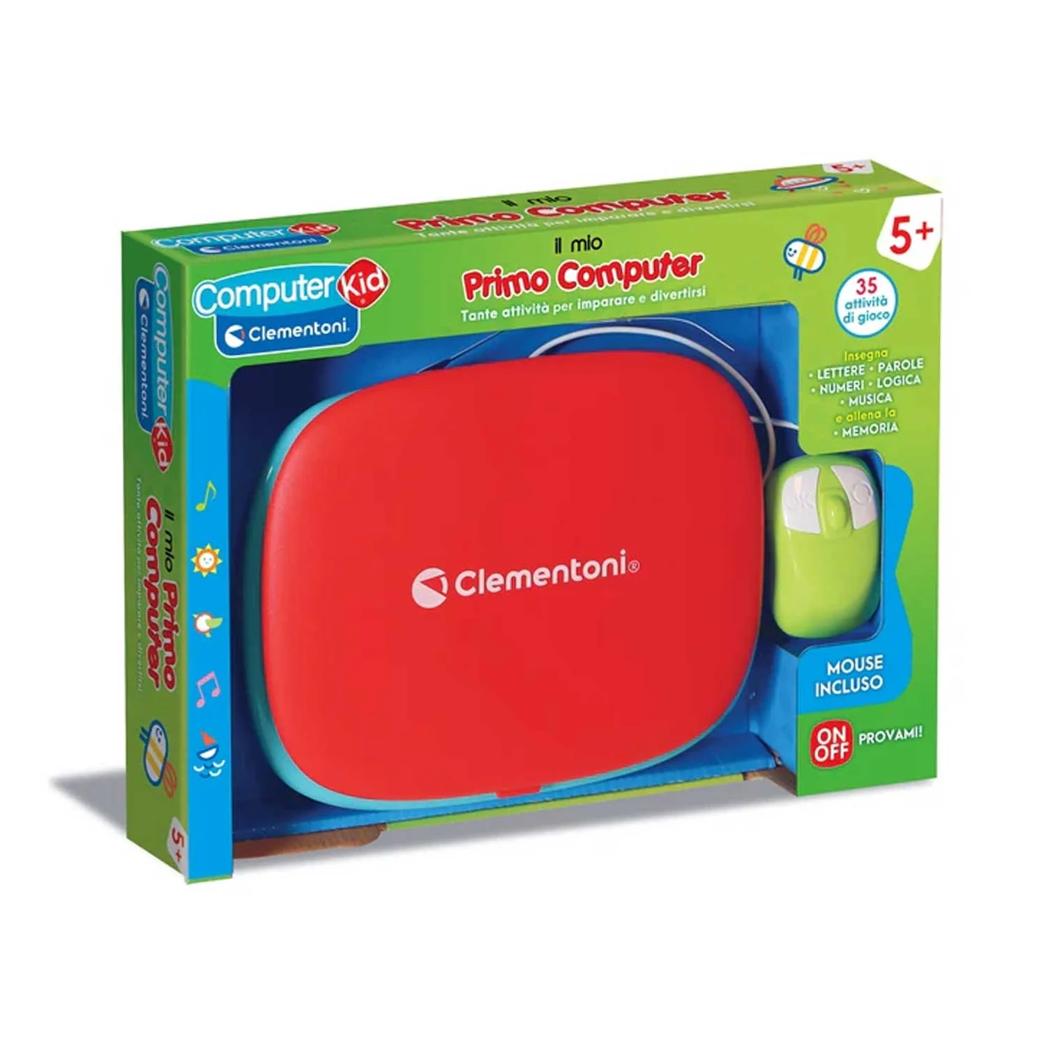 Clementoni - Sapientino Il Mio Primo Computer 5+ 16656