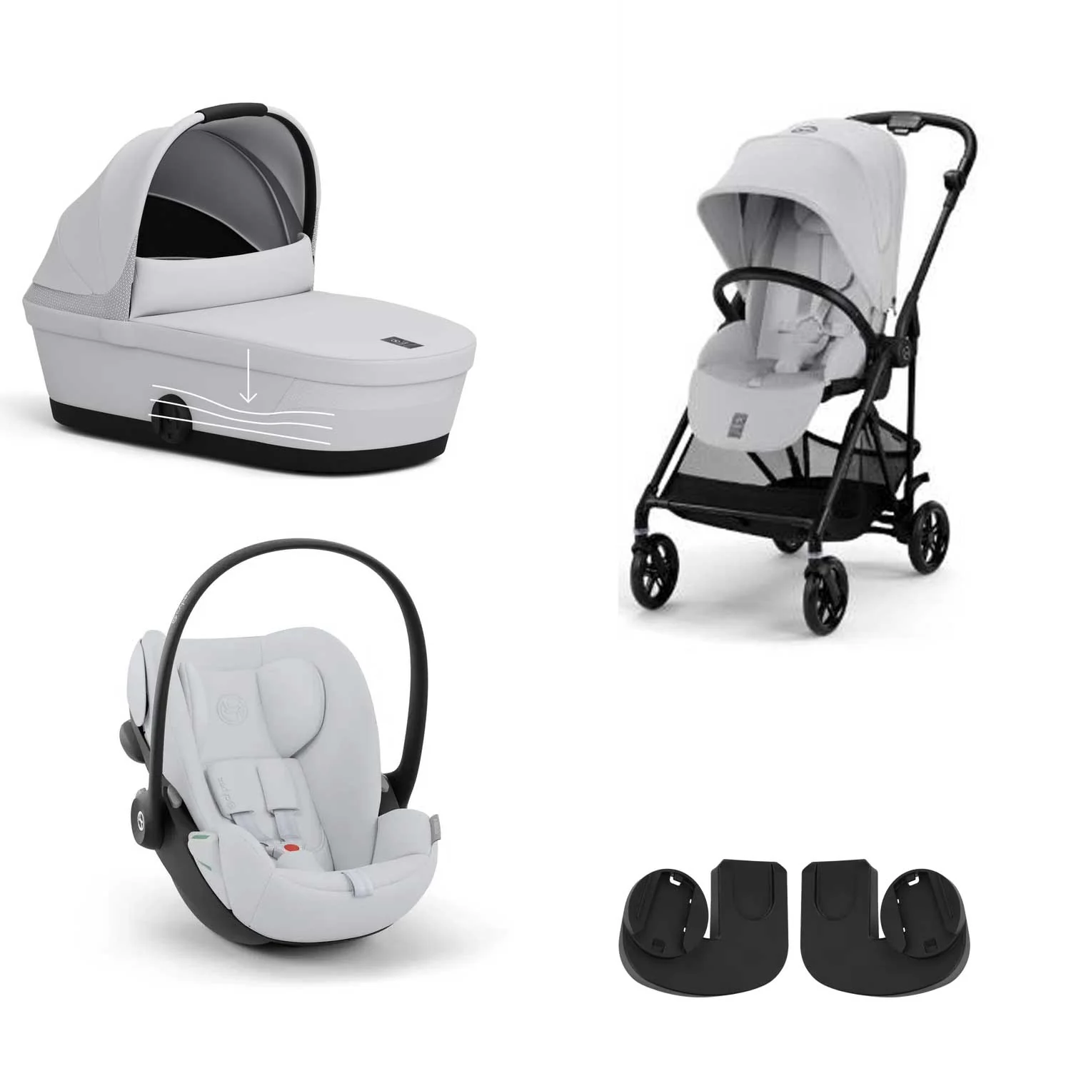Cybex  - Trio Melio Carbon con Cloud G i-size