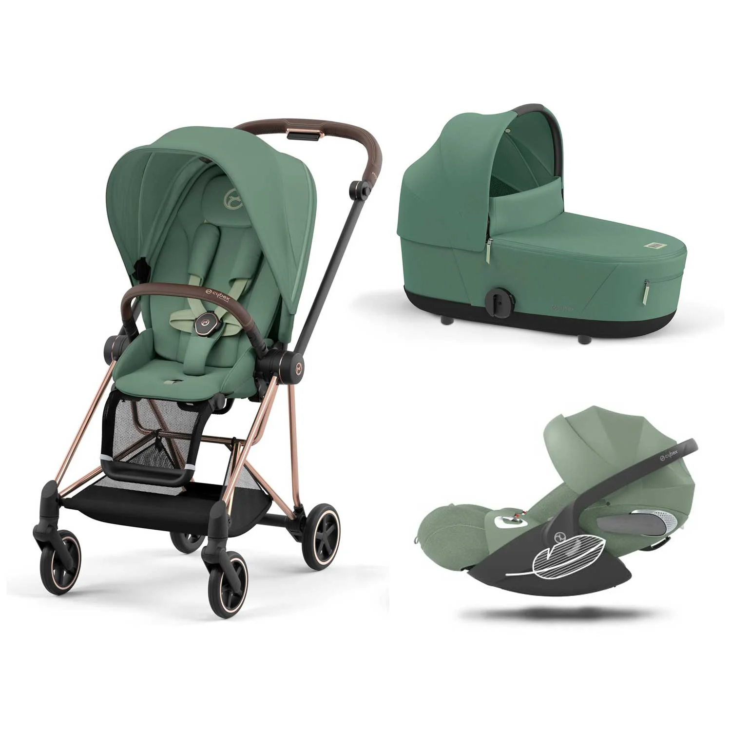 Cybex - Trio Mios 2025 Con Seggiolino Auto Cloud T Isize - Image 6