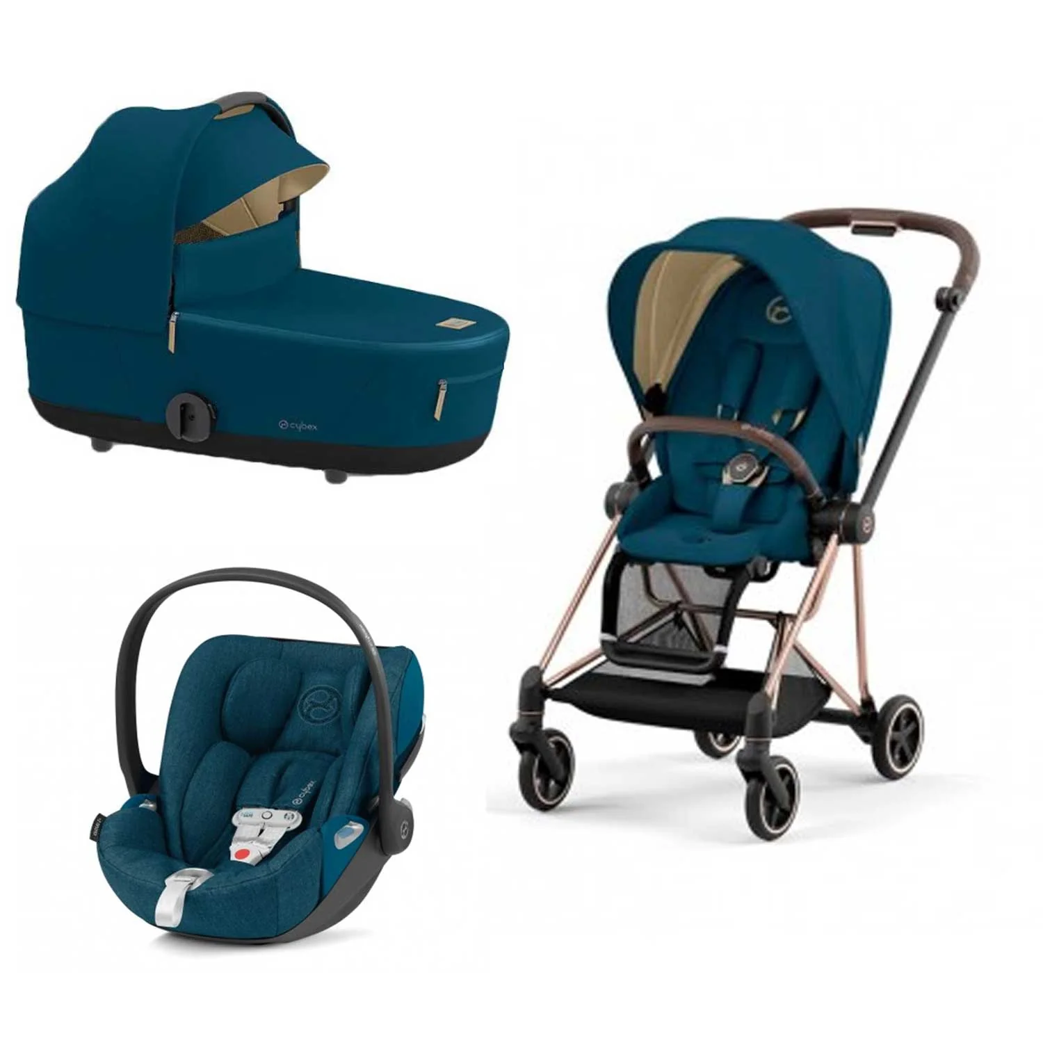 Cybex - Trio Mios 2022 Con Seggiolino Auto Cloud Z ISize - Image 3