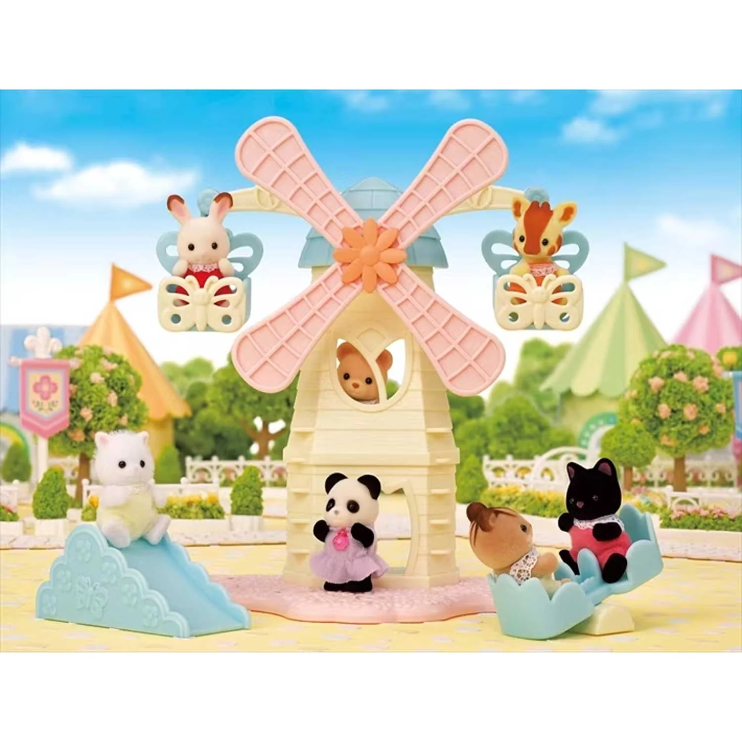 Epoch - Sylvanian Families: Parco Mulino A Vento Per Bebè - Image 5