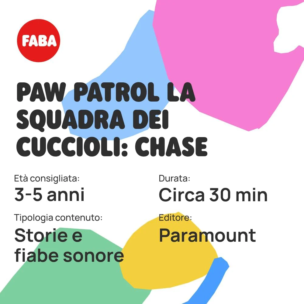Faba - PAW Patrol la squadra dei cuccioli: Chase - Image 4
