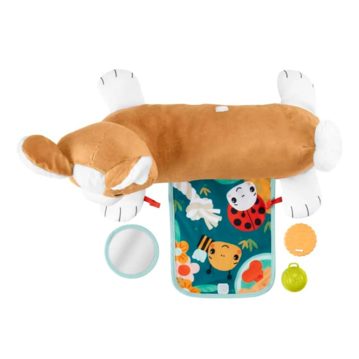 Fisher Price - Cuscino Corgi Tummy Time 3 In 1 HJW10 - Image 4