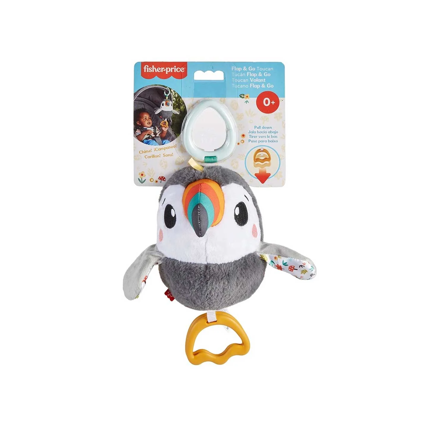 Fisher Price - Flap N Go Toucan - Image 3