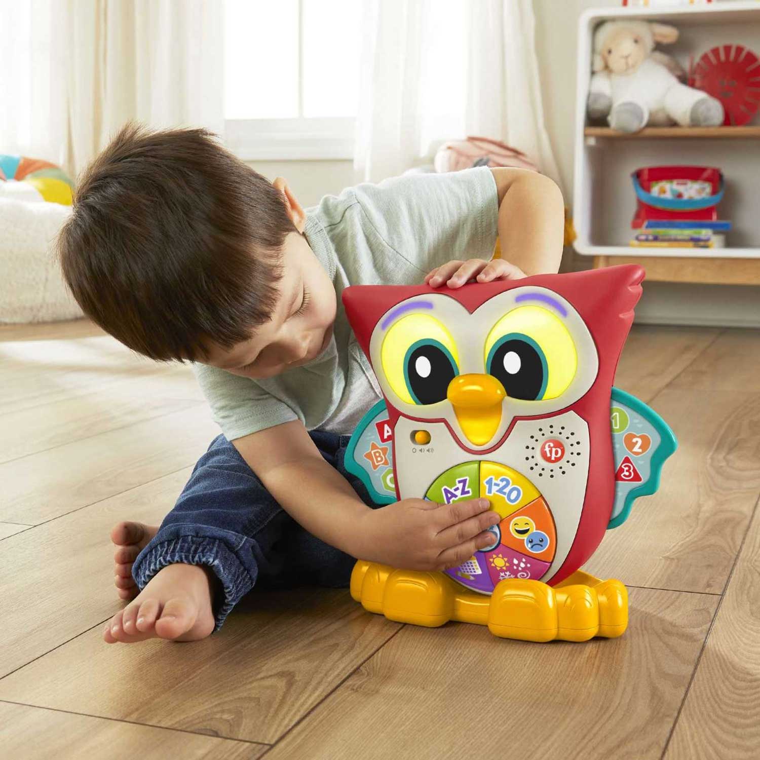 Fisher Price - Parlamici Carletto Gufetto Luminoso Impara Con Me HJN64 - Image 4