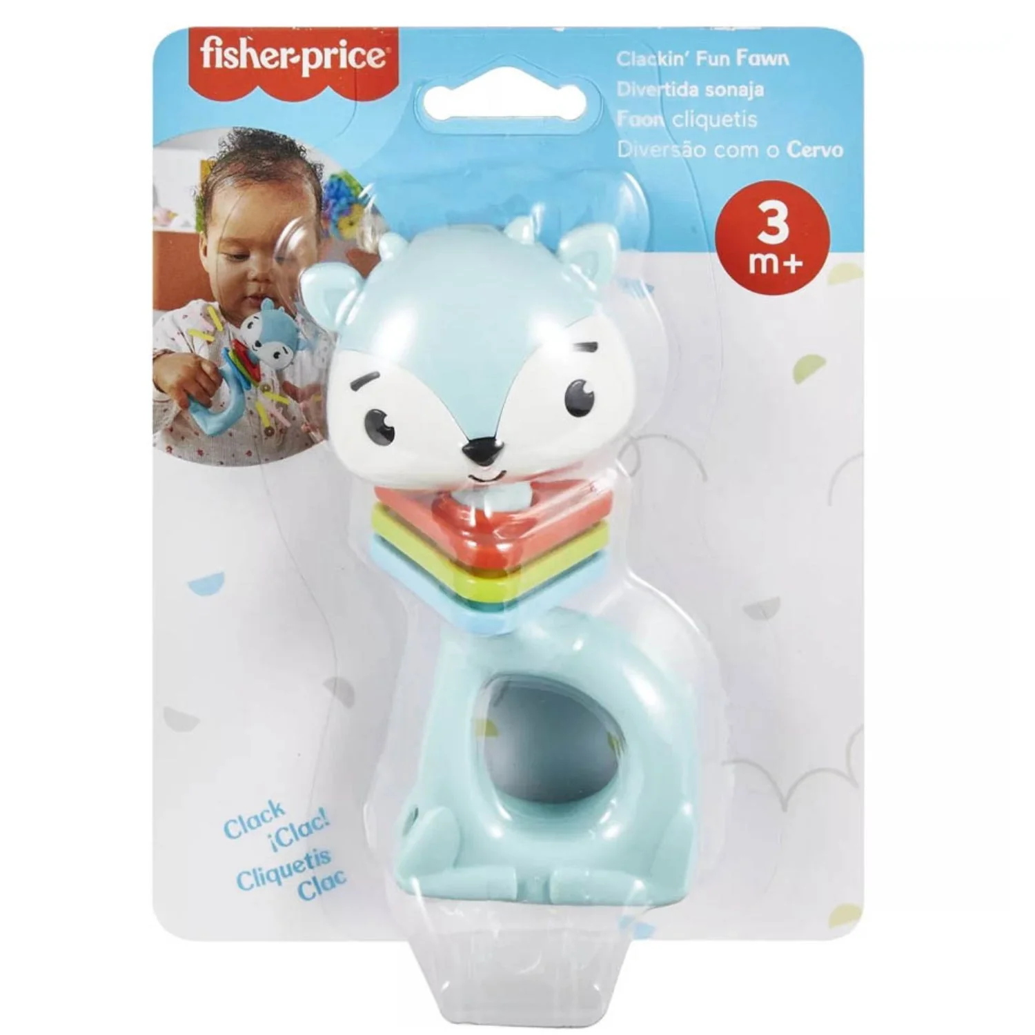 Fisher Price - Sonaglini E Dentaruoli Animali HJW11 - Image 5