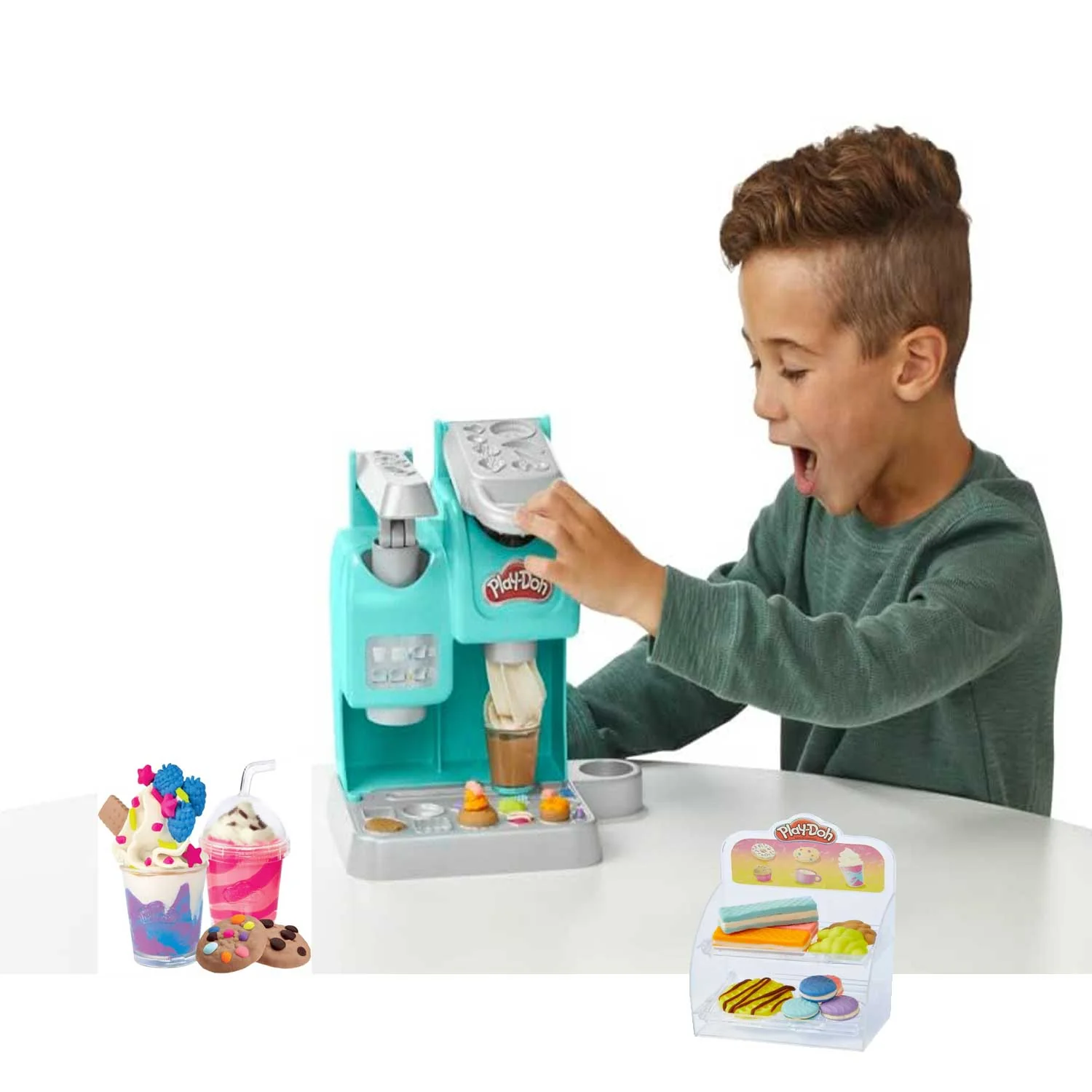 Hasbro - Play-Doh Kitchen Creations La Caffetteria Super Colorata F58365L0 - Image 4