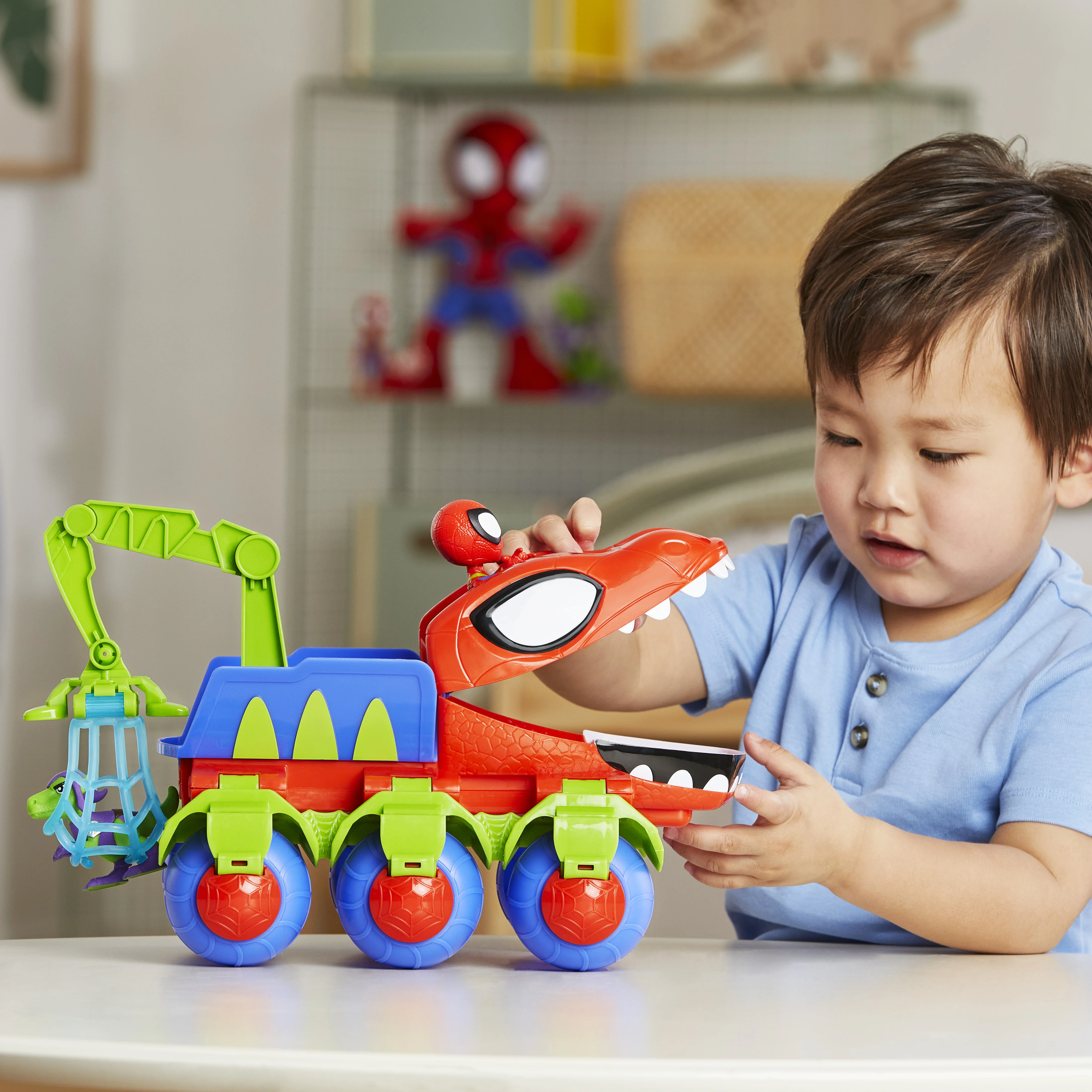 Hasbro - Spidey Veicolo Dino Webs F94805L00 - Image 7