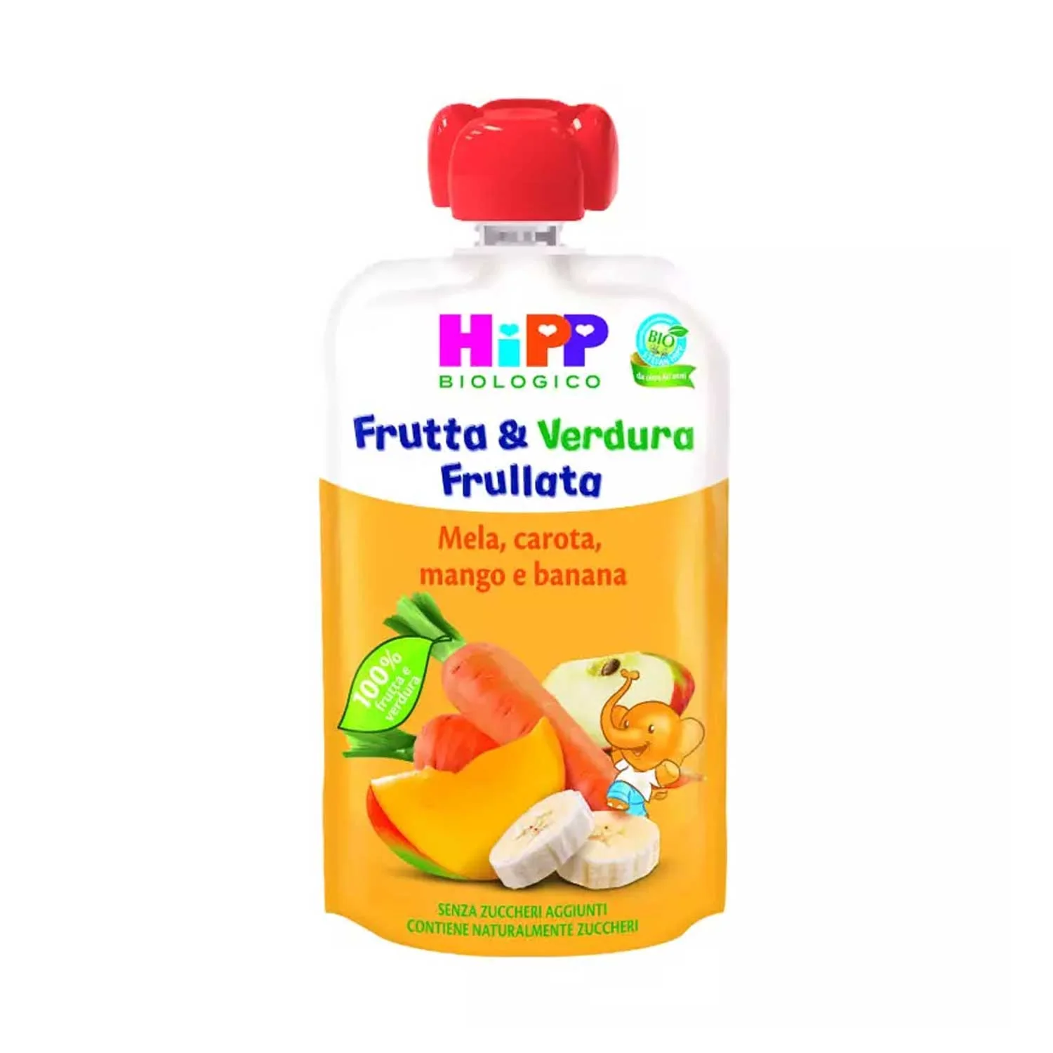 Hipp - Frutta Frullata Carote Mango E Banana 90g