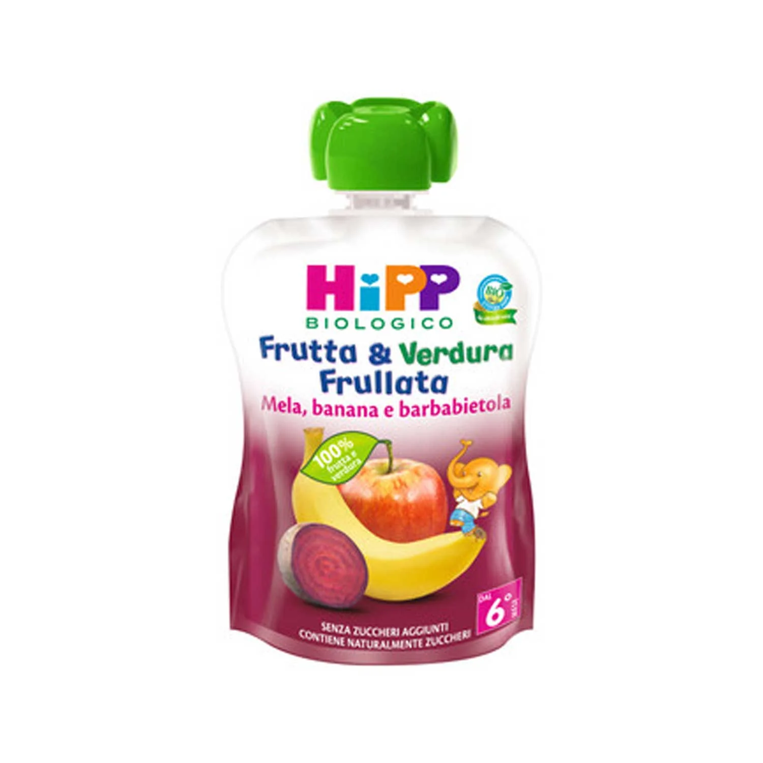 Hipp Frutta-Verdura Frullata Mela Banana E Barbabietola 90g