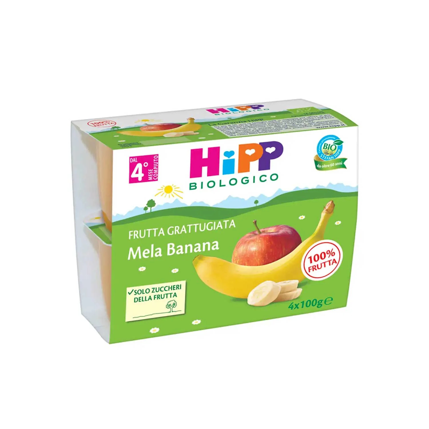 Hipp - Frutta Grattugiata: Confezione 4x100 gr - Image 4