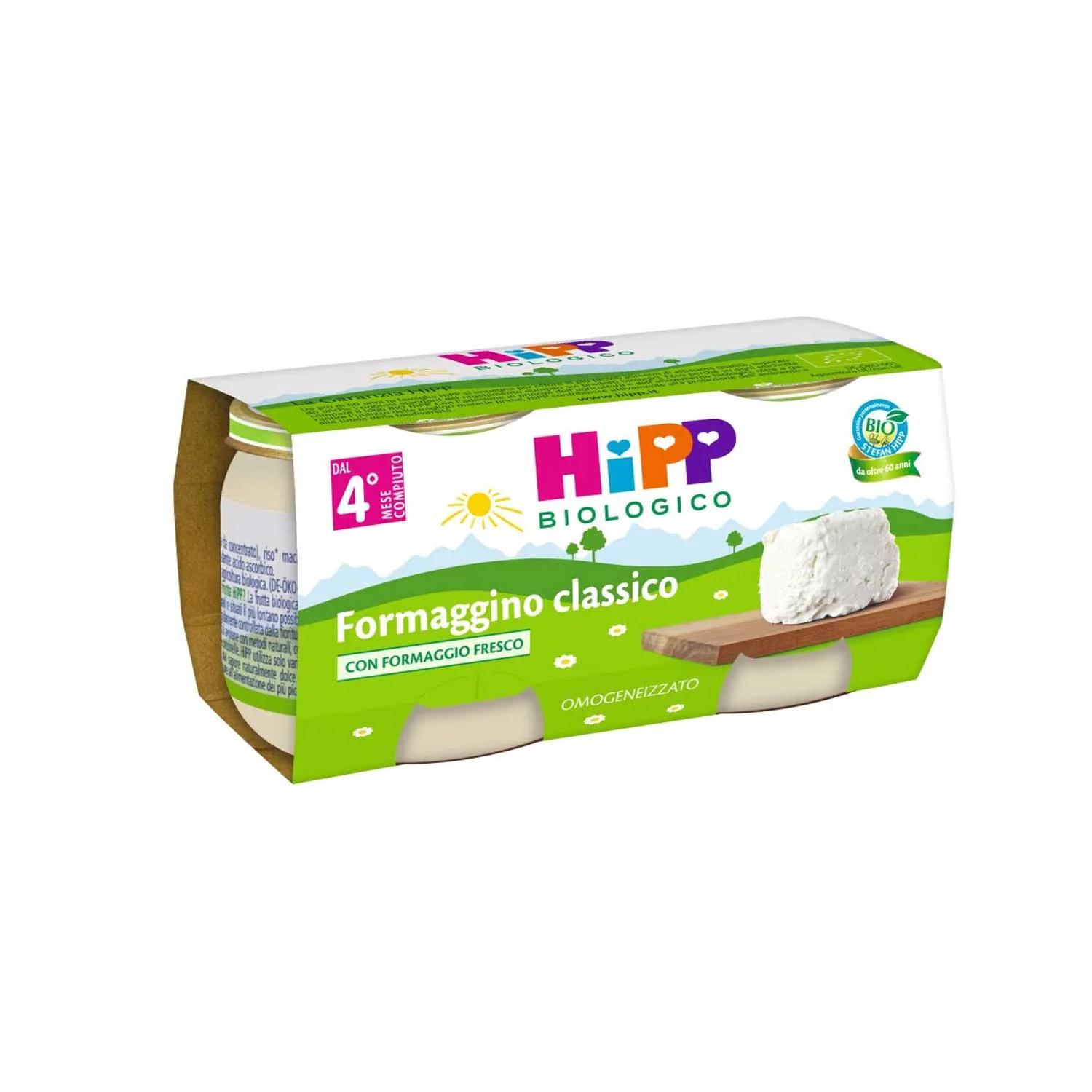 Hipp - Omogeneizzato Ai Formaggi: Confezione 2x80 gr - Image 2