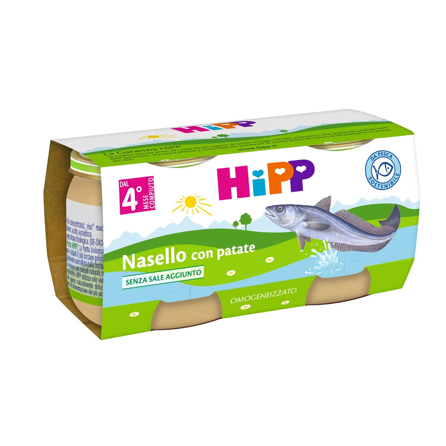 Hipp - Omogeneizzato Pesce: Confezione 2x80 gr - Image 2