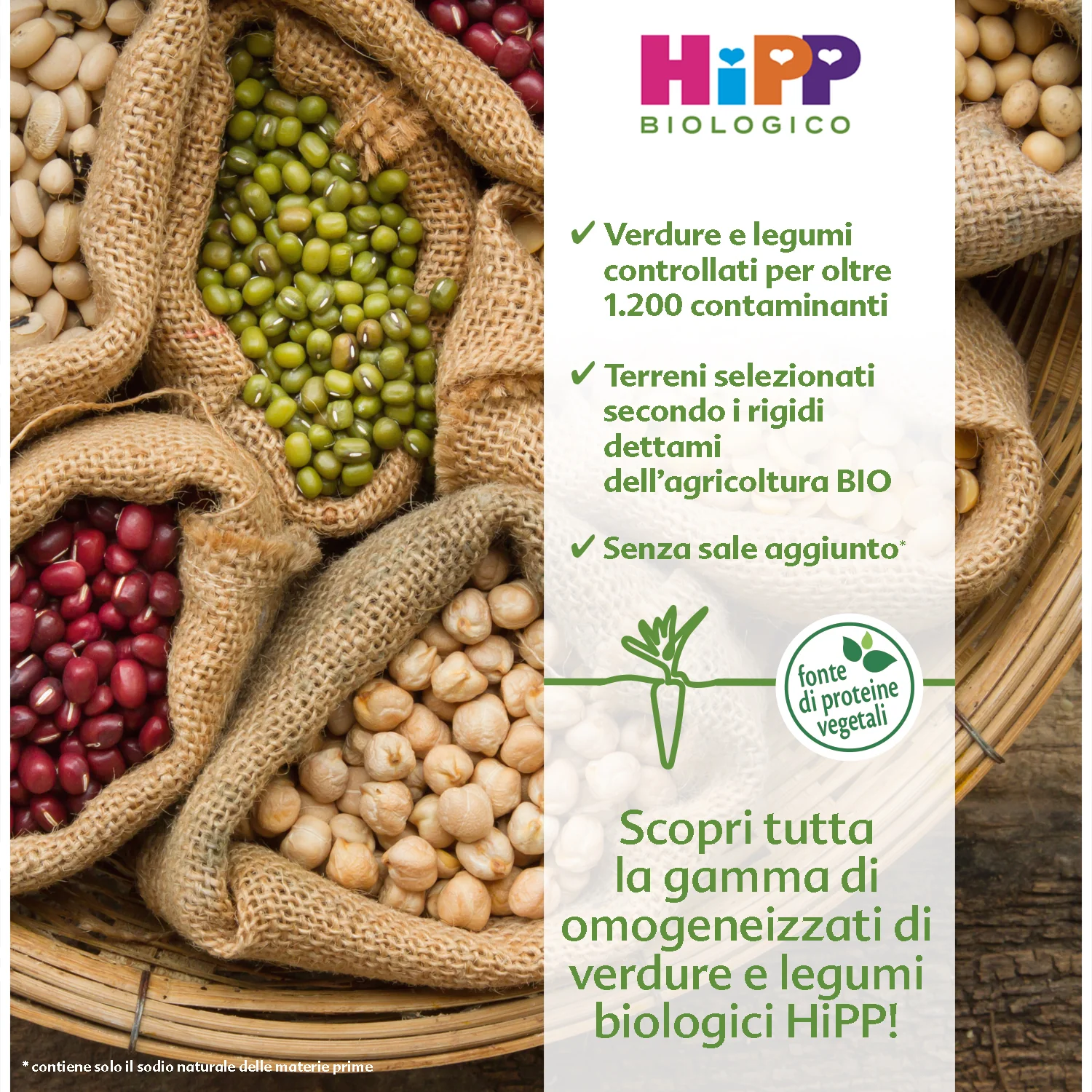 Hipp - Omogeneizzato Carote E Ceci: Confezione 2x80 gr - Image 2