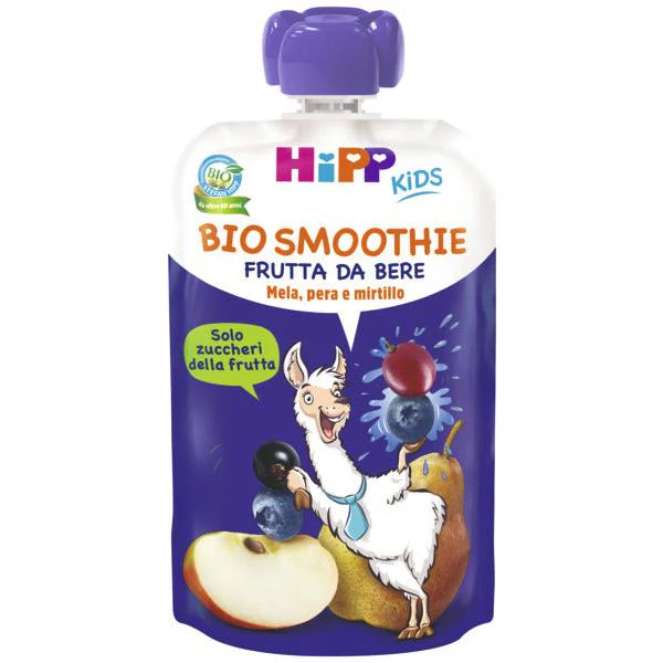 Hipp - Smoothies Mela Pera Mirtillo: Confezione 120 ML