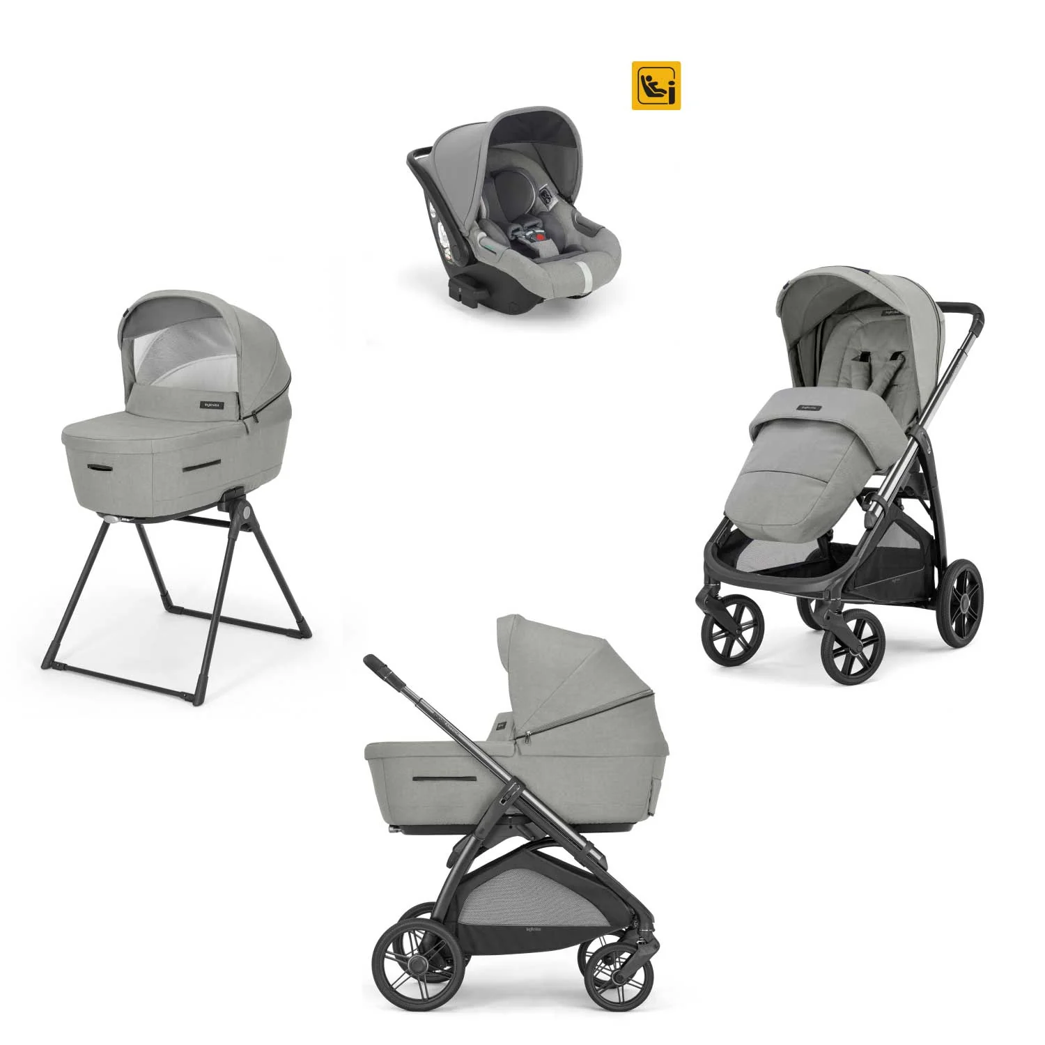 Inglesina - Trio Aptica Con Seggiolino Auto Darwin Isize - Image 6
