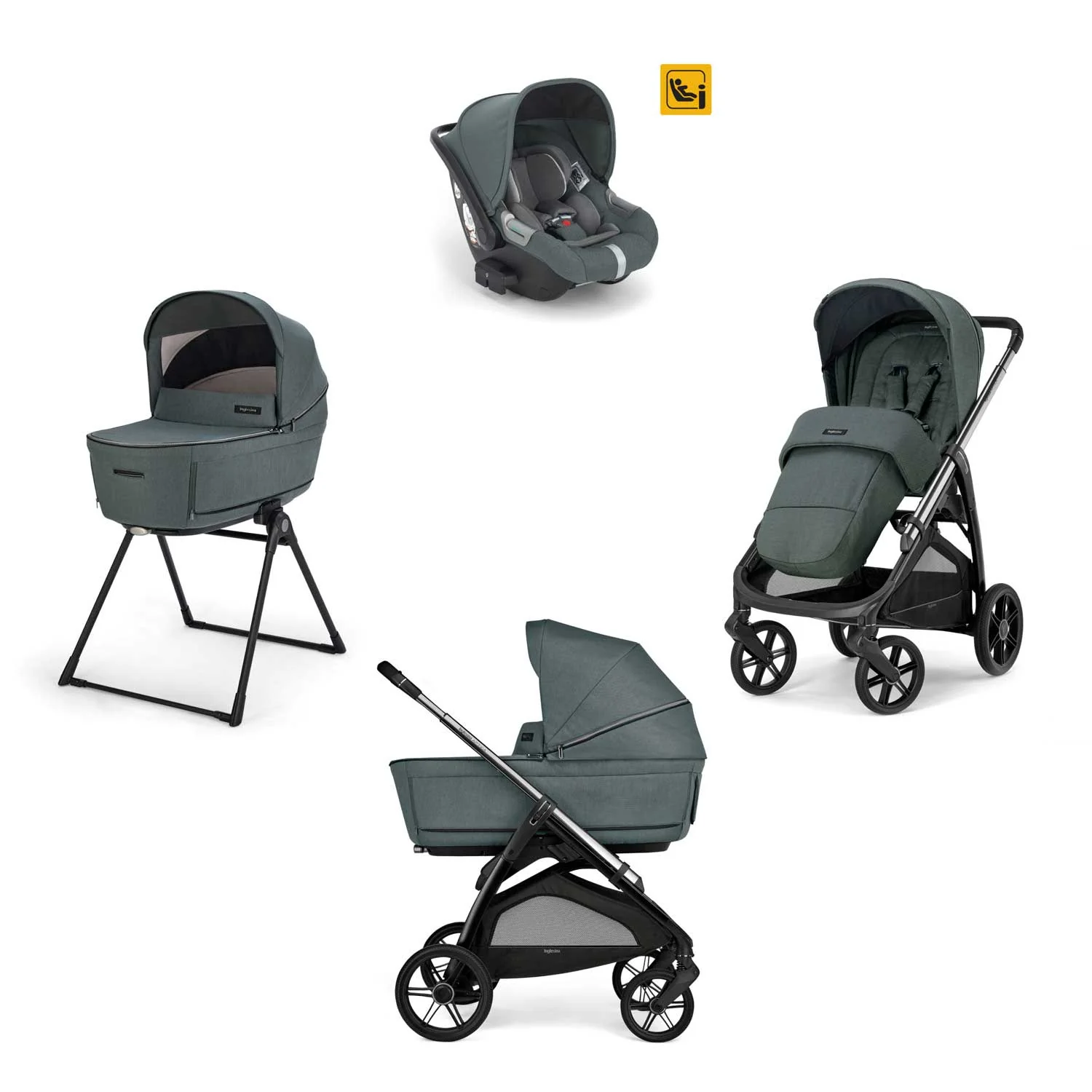 Inglesina - Trio Aptica Con Seggiolino Auto Darwin Isize - Image 7