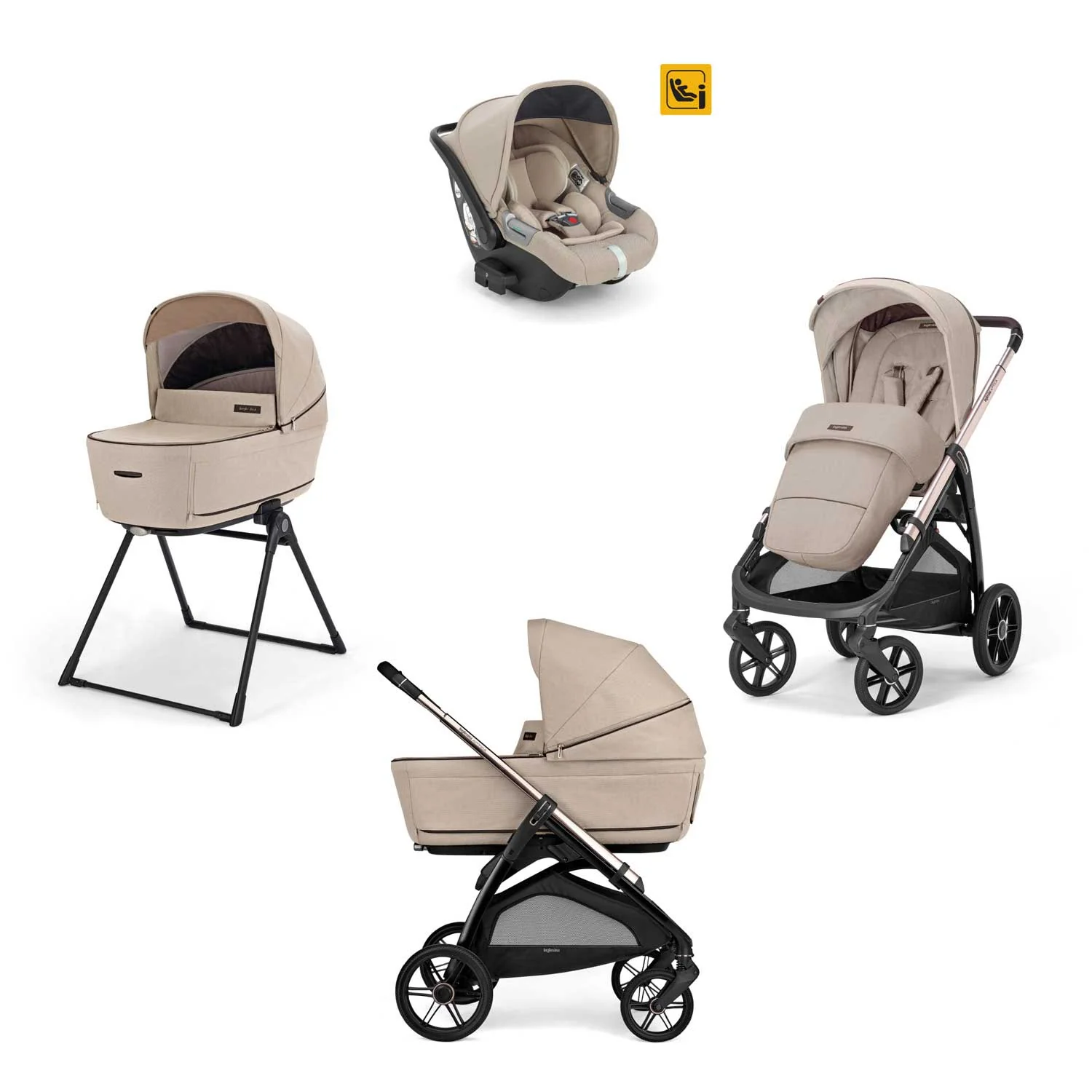 Inglesina - Trio Aptica Con Seggiolino Auto Darwin Isize - Image 8