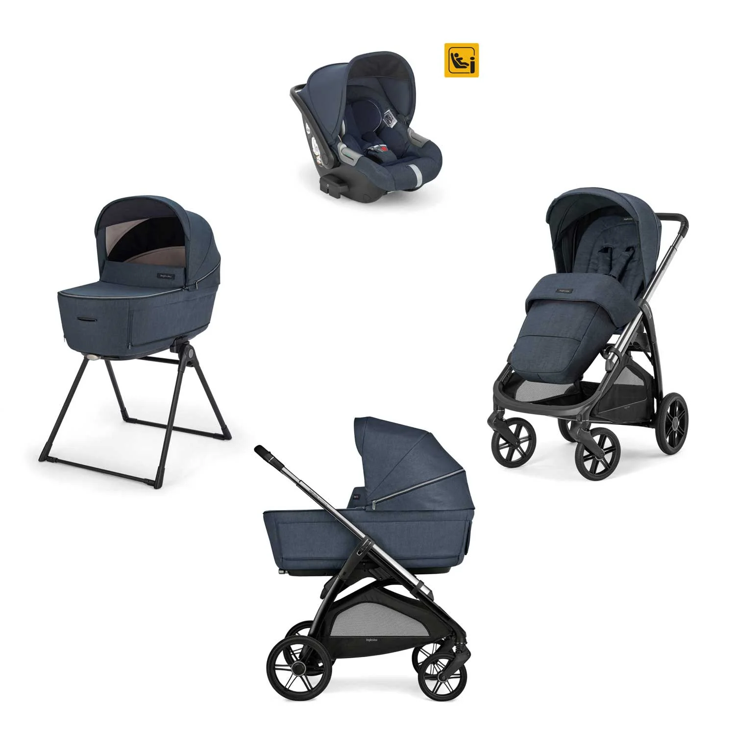 Inglesina - Trio Aptica Con Seggiolino Auto Darwin Isize - Image 9