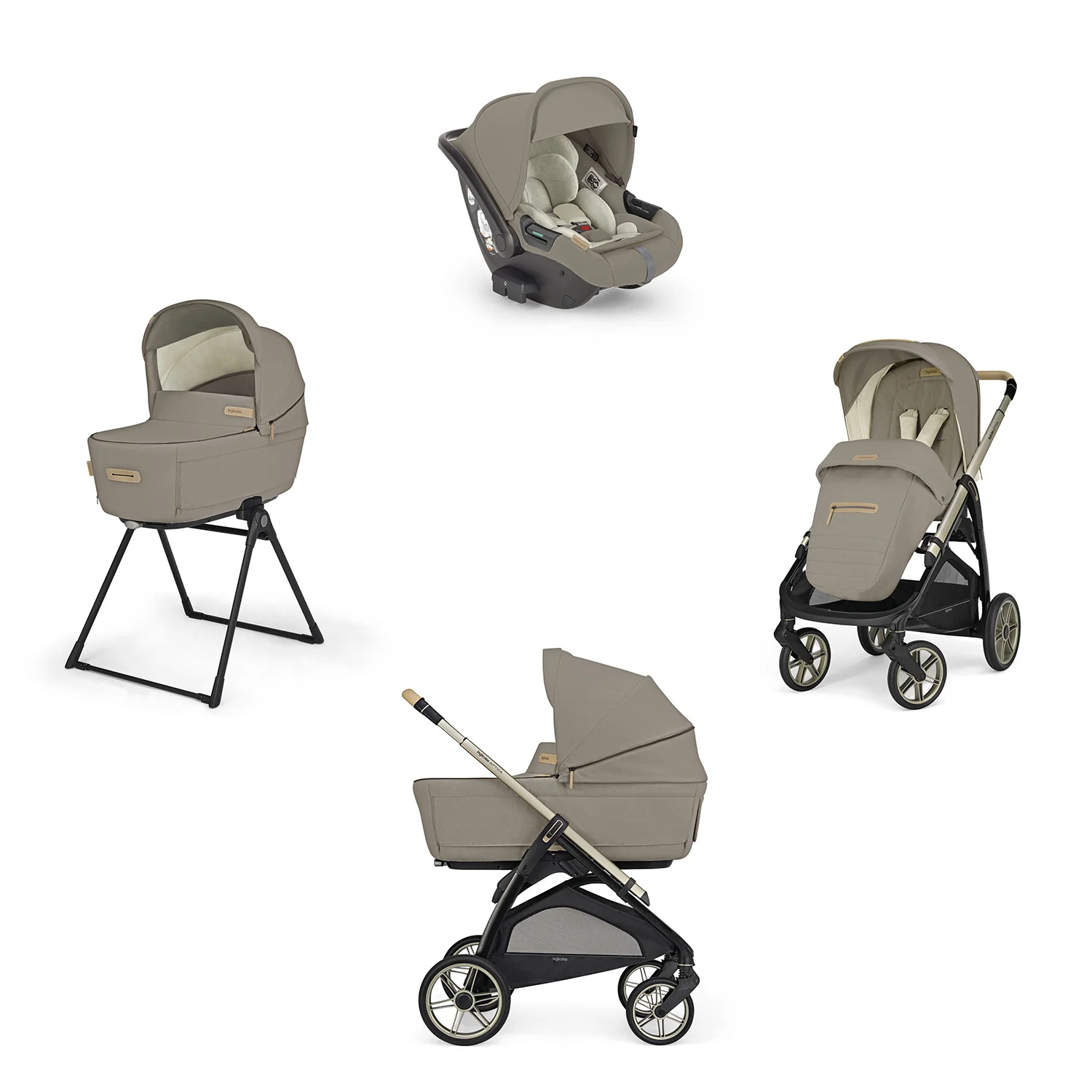 Inglesina - Trio Aptica System Quattro Element con Darwin Infant Recline