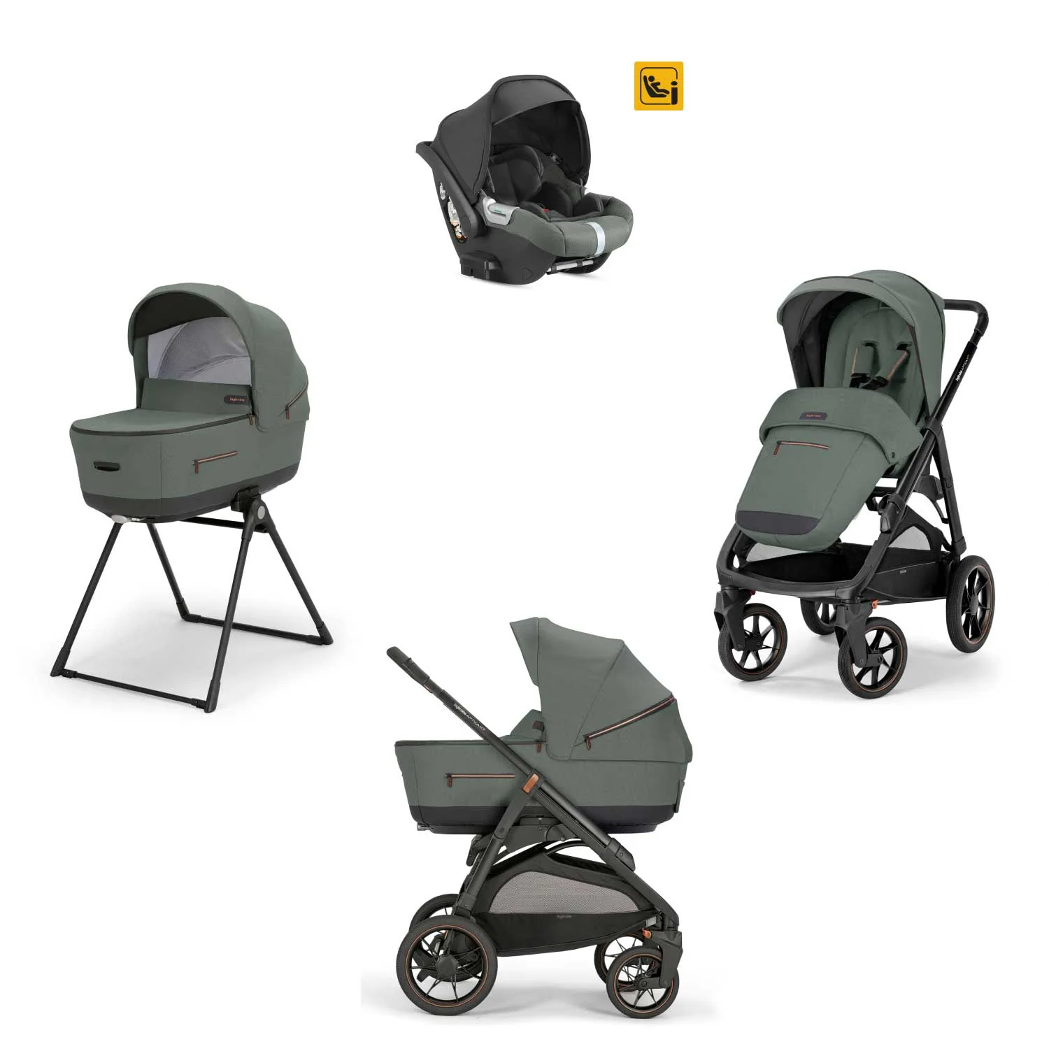 Inglesina - Trio Aptica XT Con Seggiolino Auto Darwin Isize - Image 5