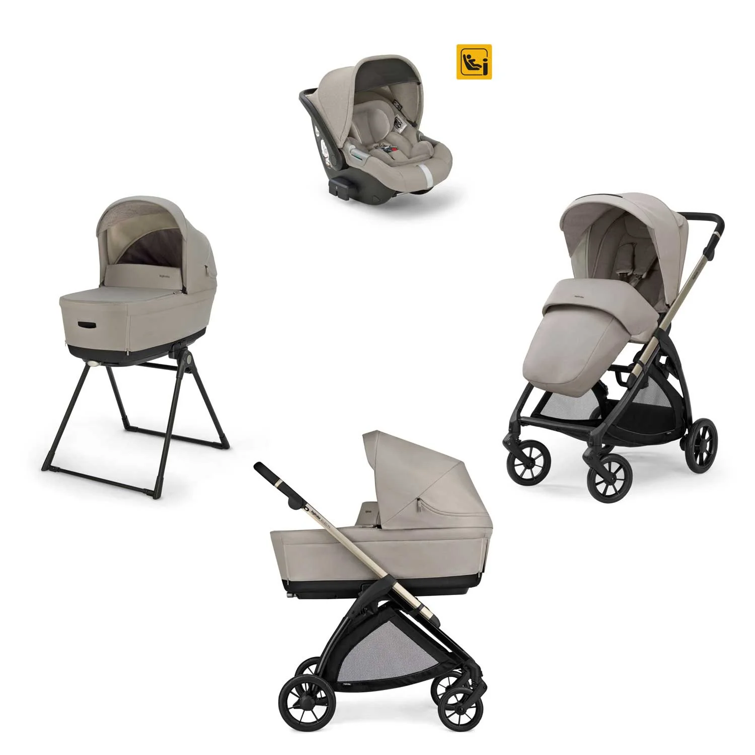 Inglesina - Trio Electa Con Seggiolino Auto Darwin Isize