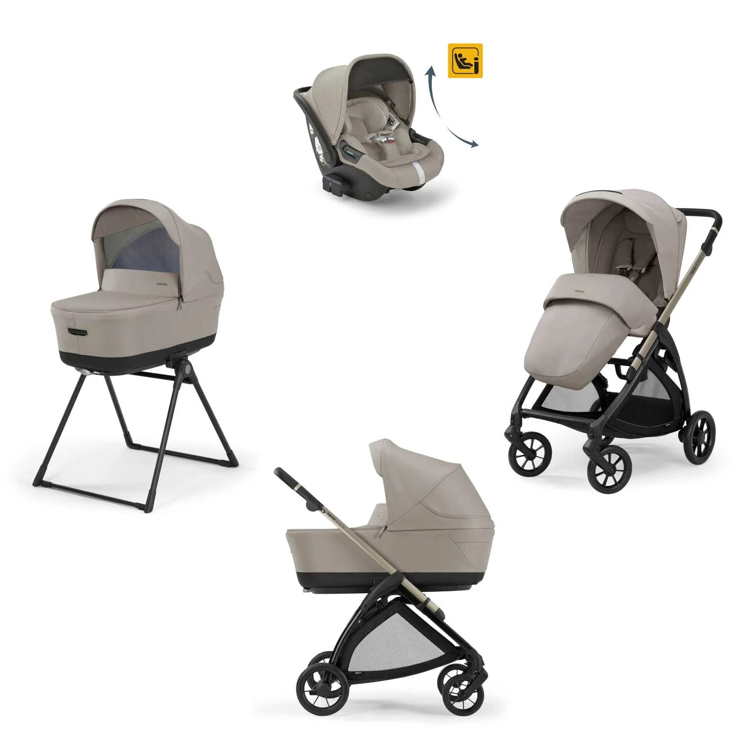 Inglesina - Trio Electa Con Seggiolino Auto Darwin Isize Recline - Image 18